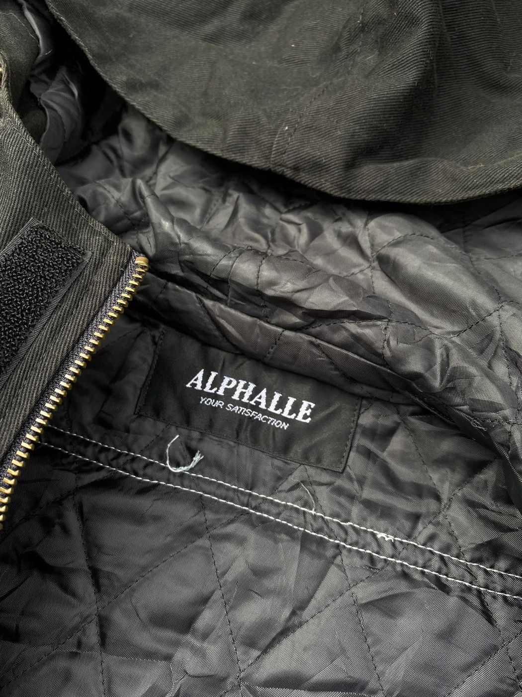 Alpha Industries × Designer × Japanese Brand joy division zip coat hoodie jacket - not leather shirt Size US L / EU 52-54 / 3 - 11 Thumbnail