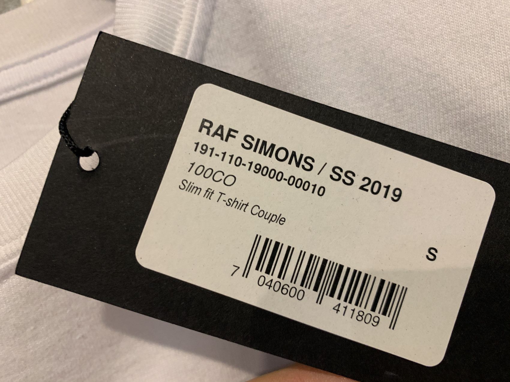 Raf Simons SS'19 T-shirt Couple Size US S / EU 44-46 / 1 - 3 Thumbnail