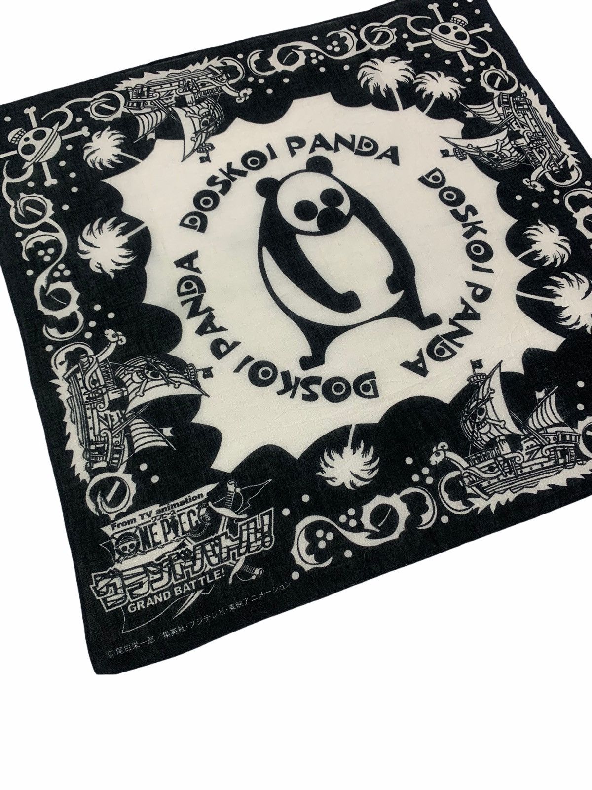 Anime one piece bandana handkerchief neckerchief scarf Size ONE SIZE - 2 Thumbnail