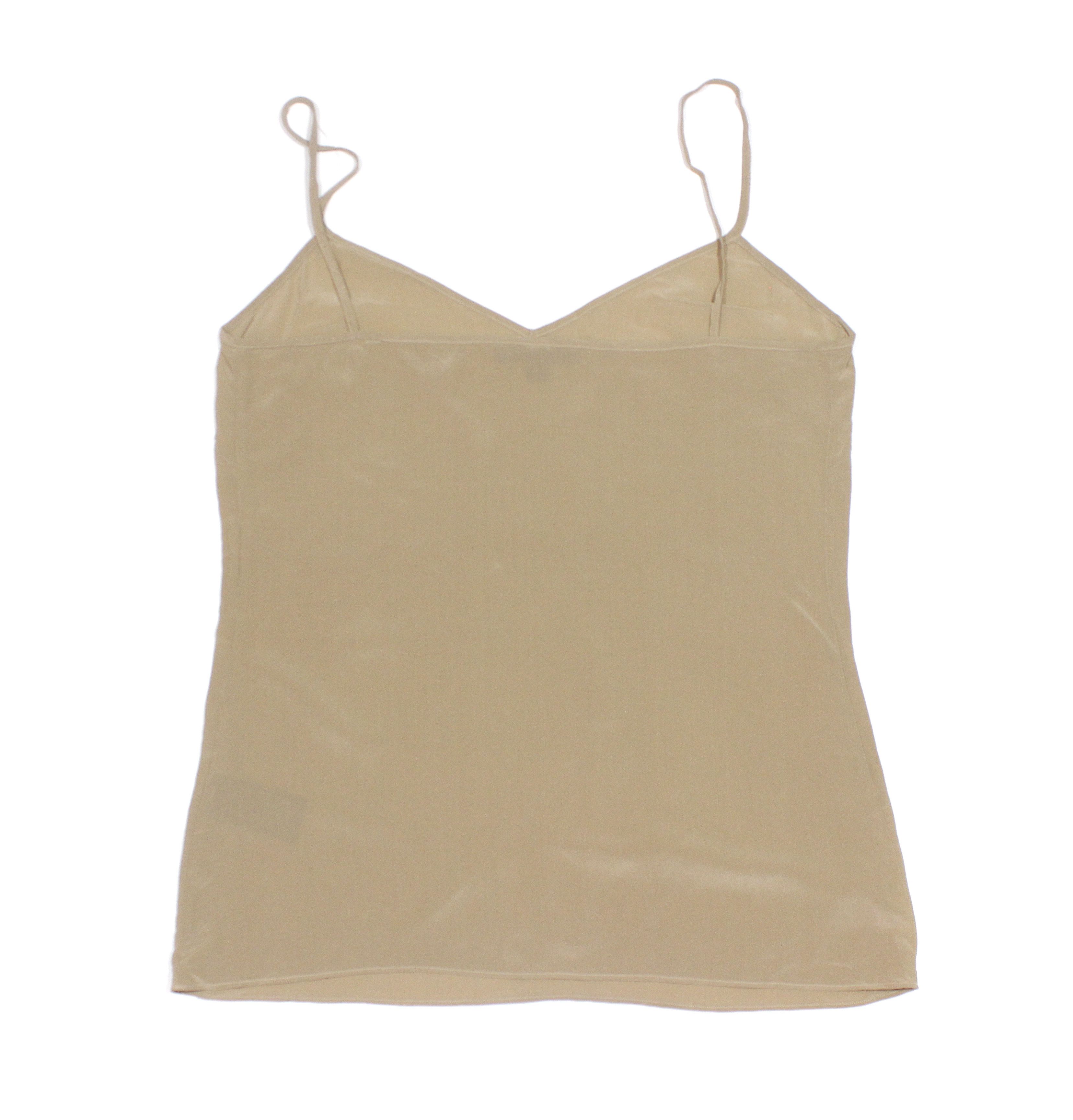 Burberry Prorsum Golden Silk Tank Top Size M / US 6-8 / IT 42-44 - 2 Thumbnail
