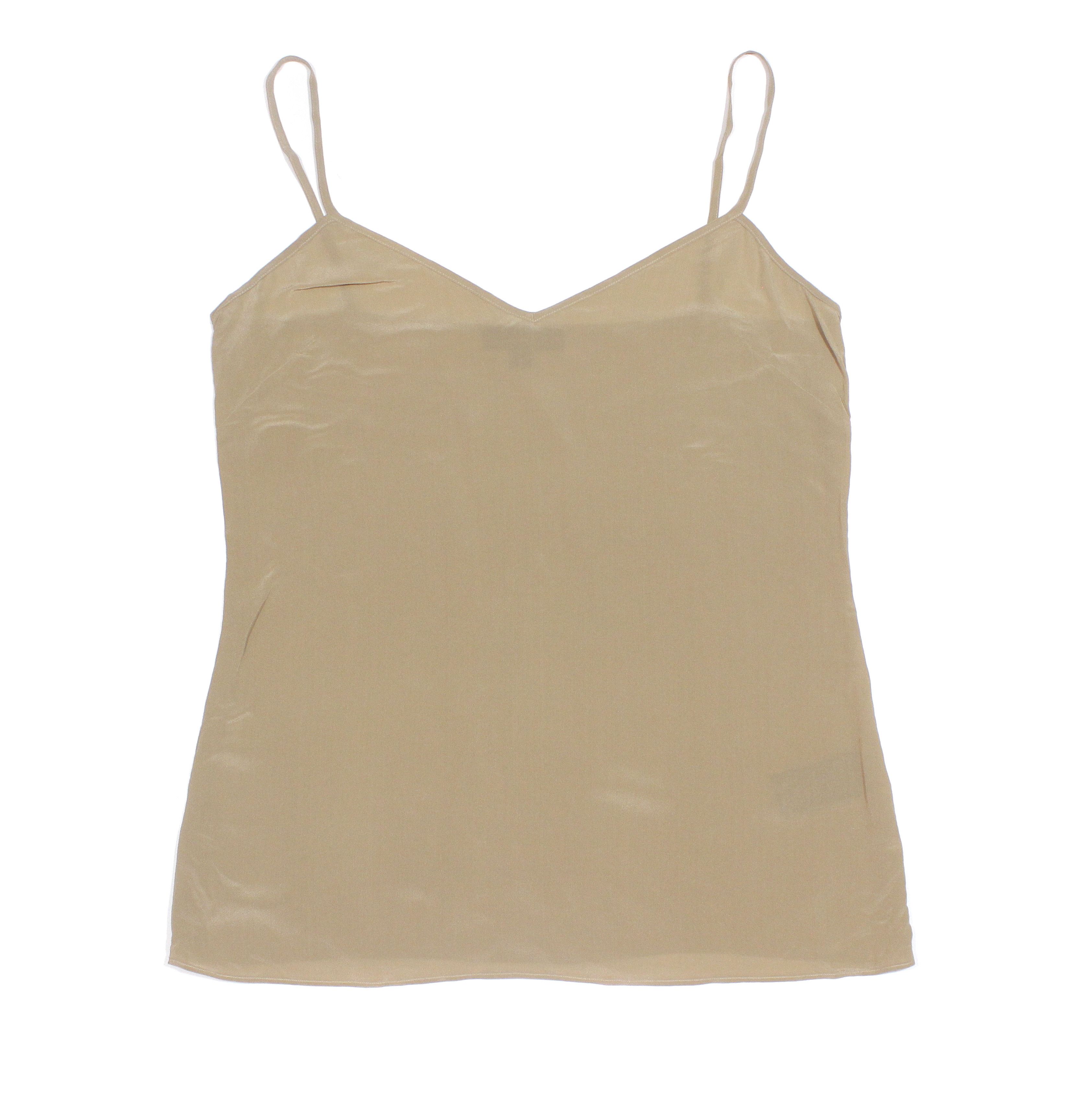 Burberry Prorsum Golden Silk Tank Top Size M / US 6-8 / IT 42-44 - 1 Thumbnail