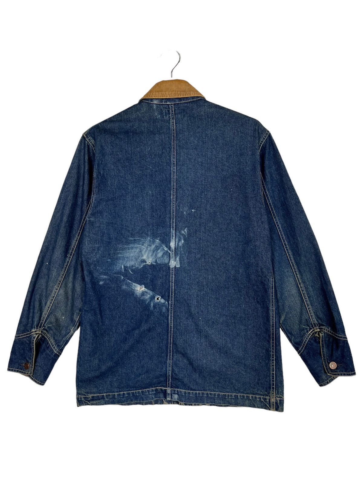 Japanese Brand 🔥 PICK VINTAGE PAINTER CHORE JACKET Size US M / EU 48-50 / 2 - 8 Thumbnail