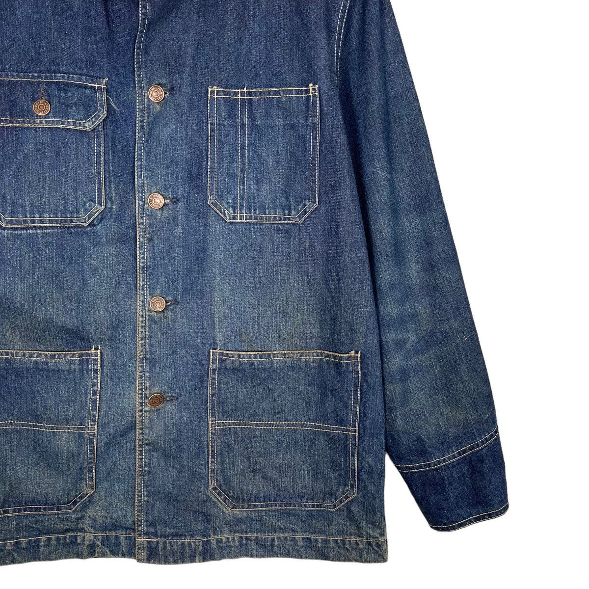 Japanese Brand 🔥 PICK VINTAGE PAINTER CHORE JACKET Size US M / EU 48-50 / 2 - 4 Thumbnail