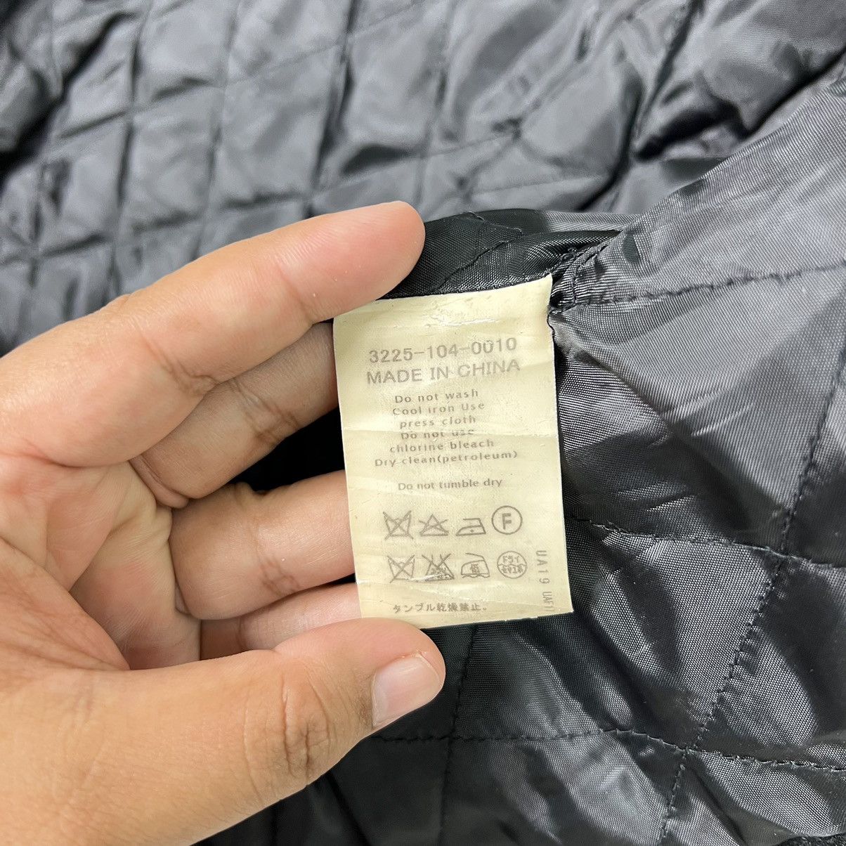Japanese Brand 🔥 GREEN LABEL RELAXING WOOL DOUBLE COLAR RIDER MOTO JACKET Size US S / EU 44-46 / 1 - 12 Thumbnail