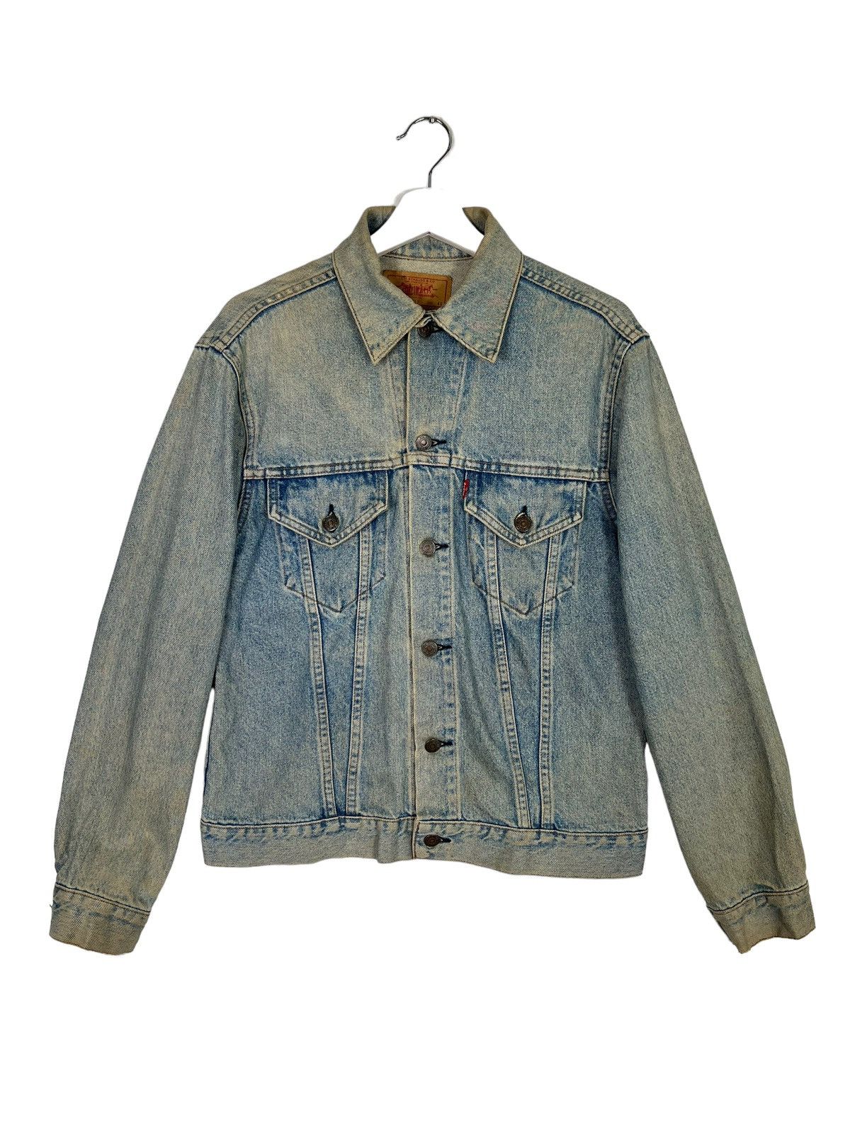 Levi's × Levi's Vintage Clothing 🔥 80s VINTAGE LEVIS TRUCKER DENIM JACKET Size US L / EU 52-54 / 3 - 5 Thumbnail