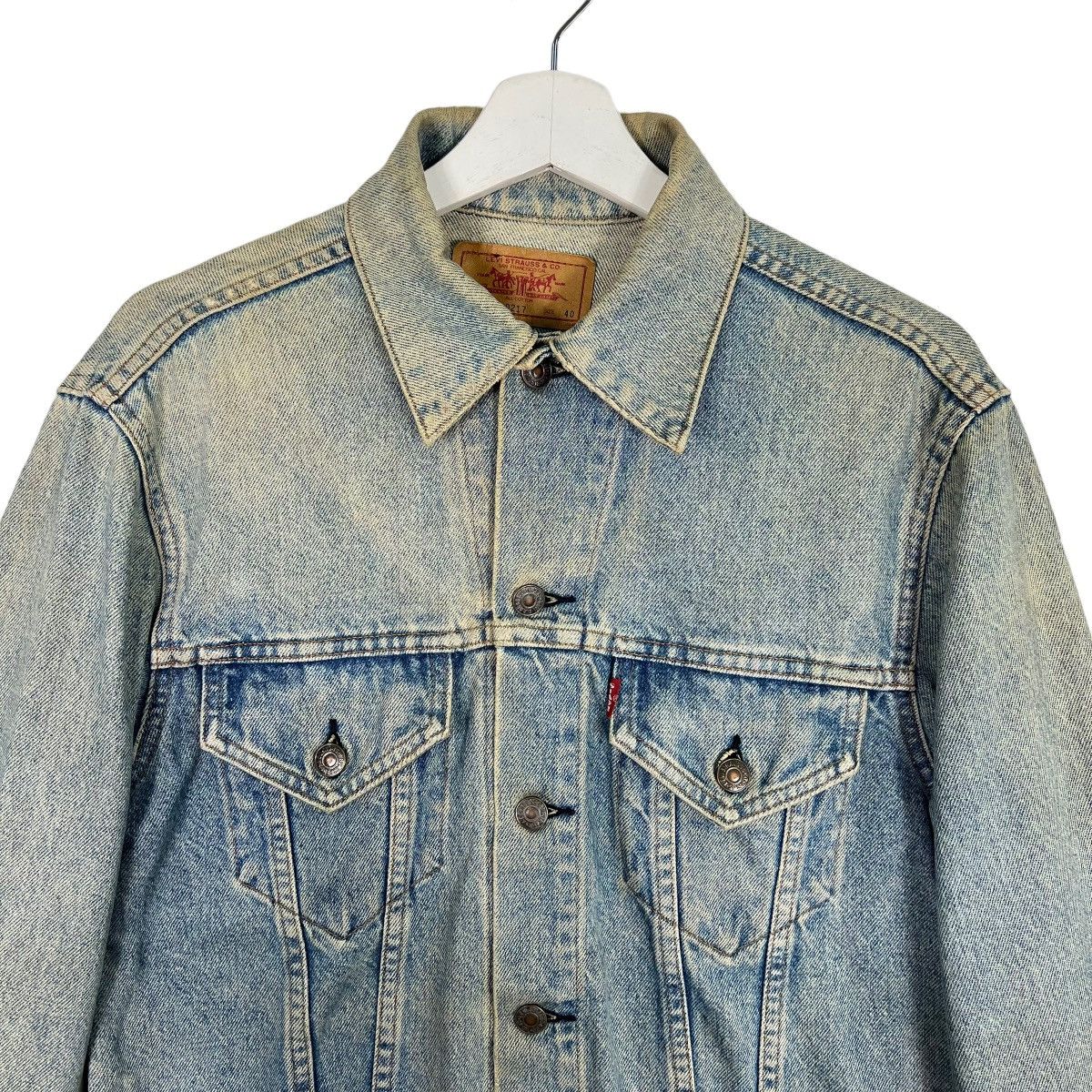 Levi's × Levi's Vintage Clothing 🔥 80s VINTAGE LEVIS TRUCKER DENIM JACKET Size US L / EU 52-54 / 3 - 3 Thumbnail