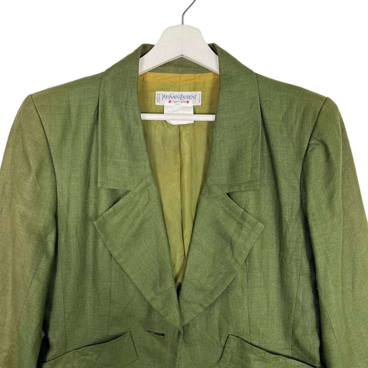 Yves Saint Laurent 🔥 90s YVES SAINT LAURENT RIVE GAUCHE FADED Size S / US 4 / IT 40 - 3 Thumbnail