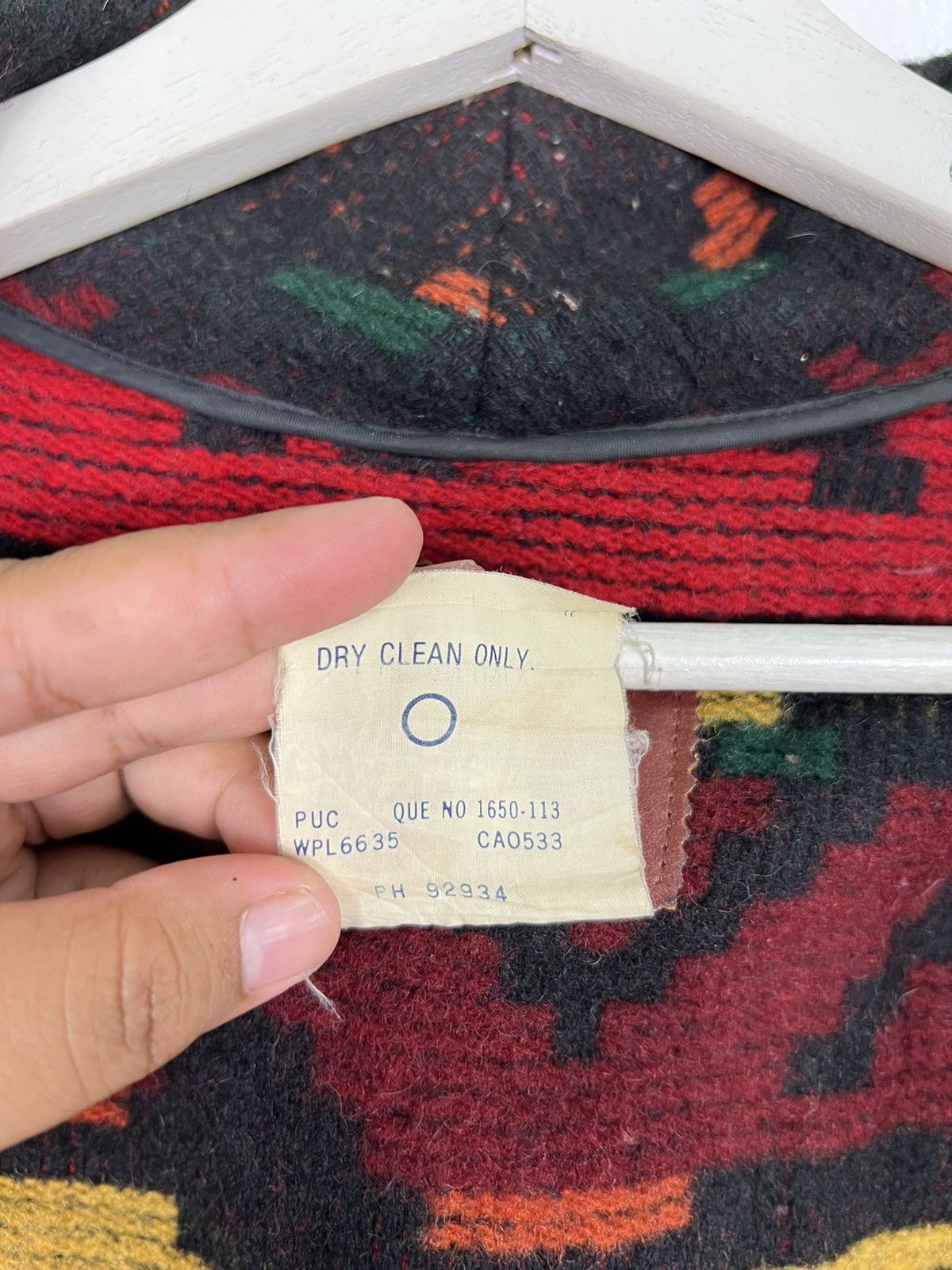 Vintage 🔥 VINTAGE 70s 80s LL BEAN WOOL NATIVE MOTIVE AZTEC NAVAJO Size US M / EU 48-50 / 2 - 11 Thumbnail