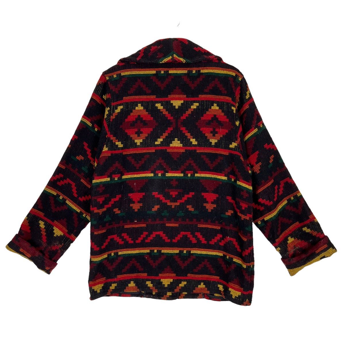 Vintage 🔥 VINTAGE 70s 80s LL BEAN WOOL NATIVE MOTIVE AZTEC NAVAJO Size US M / EU 48-50 / 2 - 8 Thumbnail