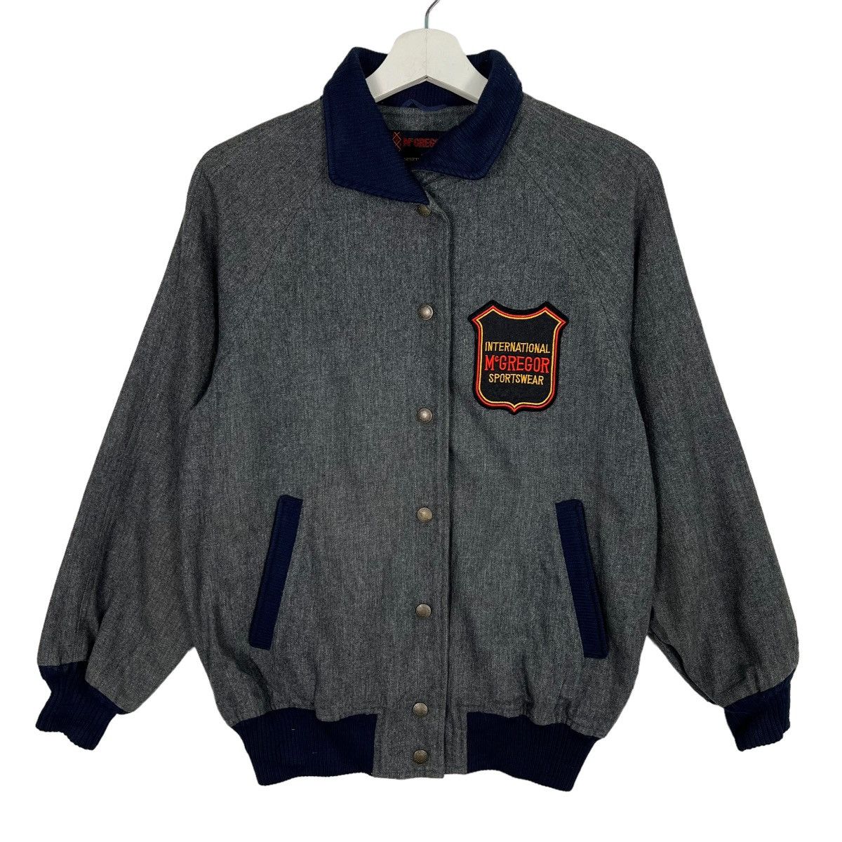 MacGregor 🔥 VINTAGE MCGREGOR VARSITY BOMBER JACKET Size US M / EU 48-50 / 2 - 1 Thumbnail