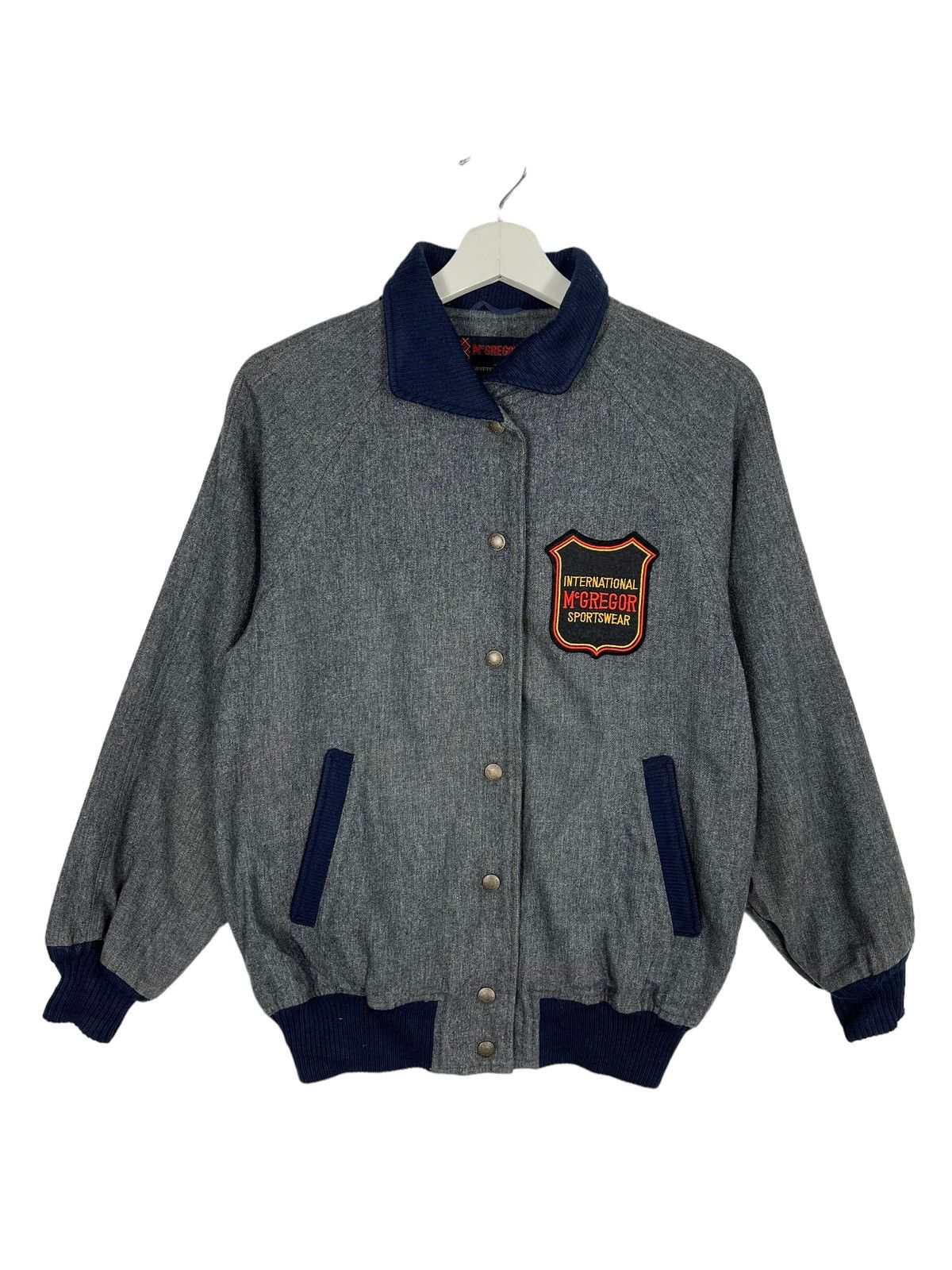 MacGregor 🔥 VINTAGE MCGREGOR VARSITY BOMBER JACKET Size US M / EU 48-50 / 2 - 5 Thumbnail