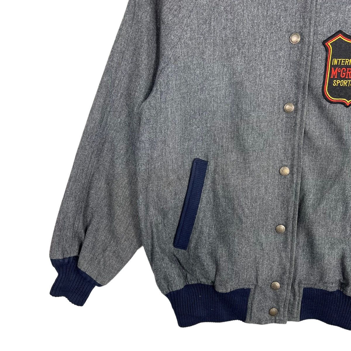 MacGregor 🔥 VINTAGE MCGREGOR VARSITY BOMBER JACKET Size US M / EU 48-50 / 2 - 2 Thumbnail