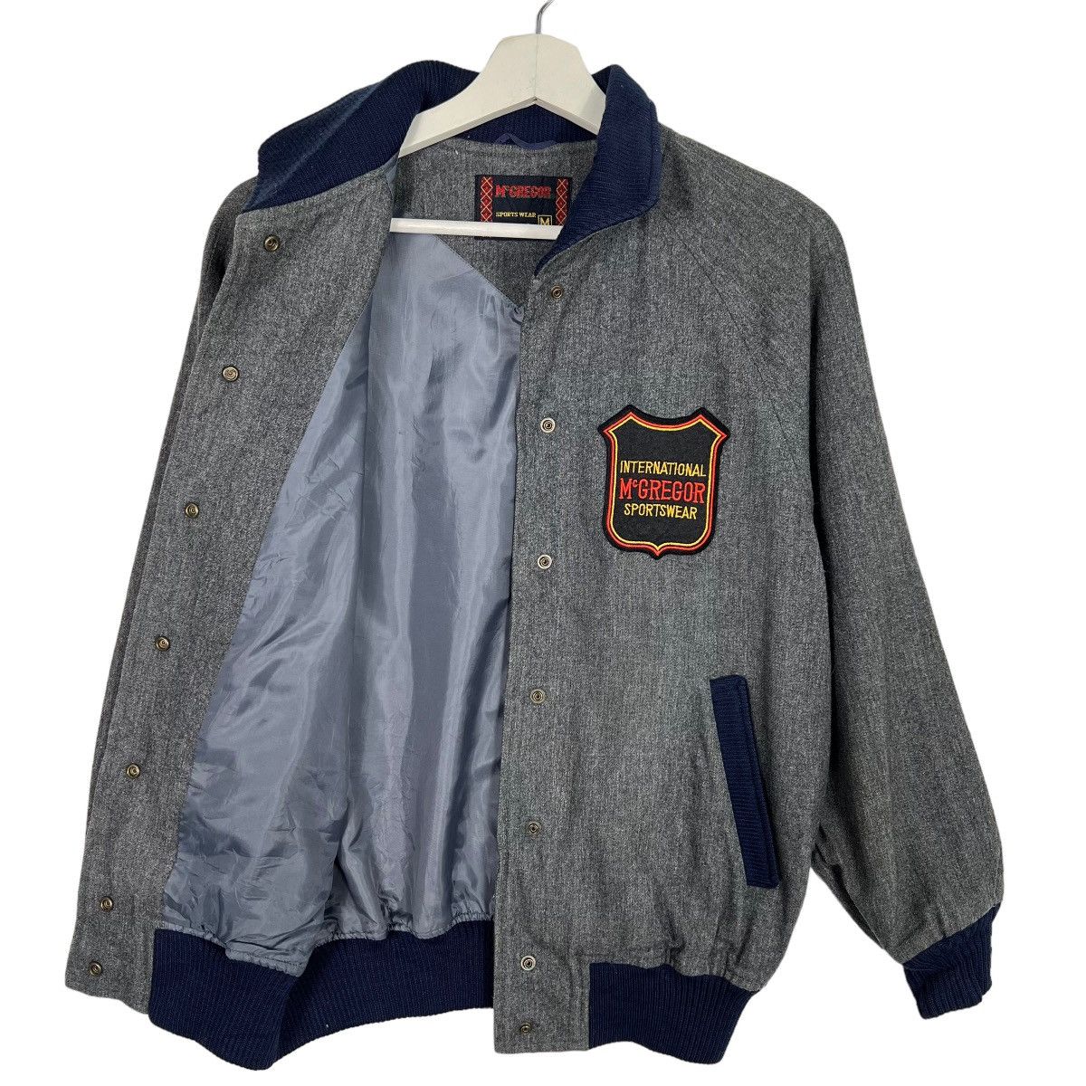 MacGregor 🔥 VINTAGE MCGREGOR VARSITY BOMBER JACKET Size US M / EU 48-50 / 2 - 6 Thumbnail