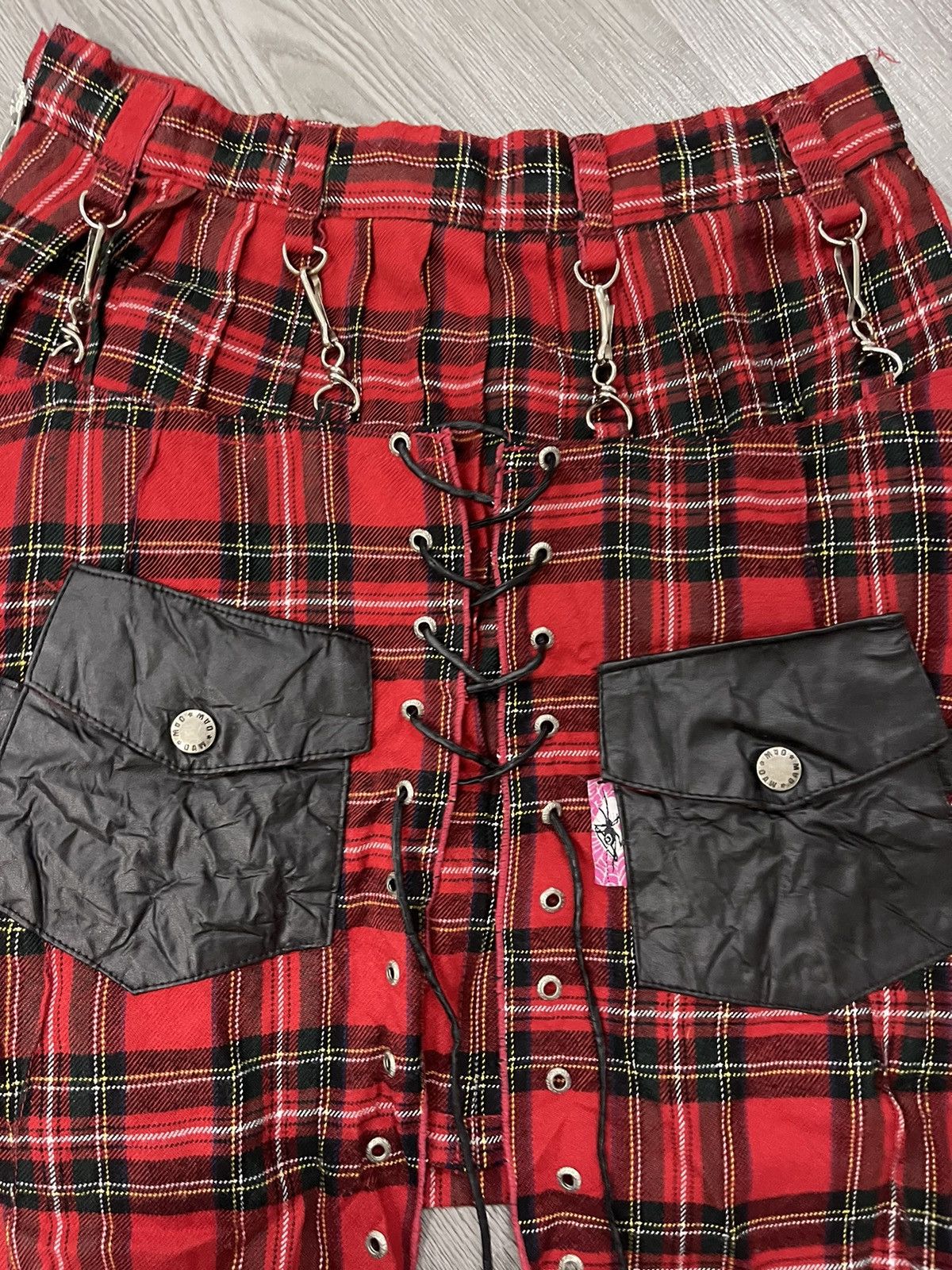 Japanese Brand × Seditionaries Mad Girl plaid punker bondage Skirt Size 28" / US 6 / IT 42 - 4 Thumbnail