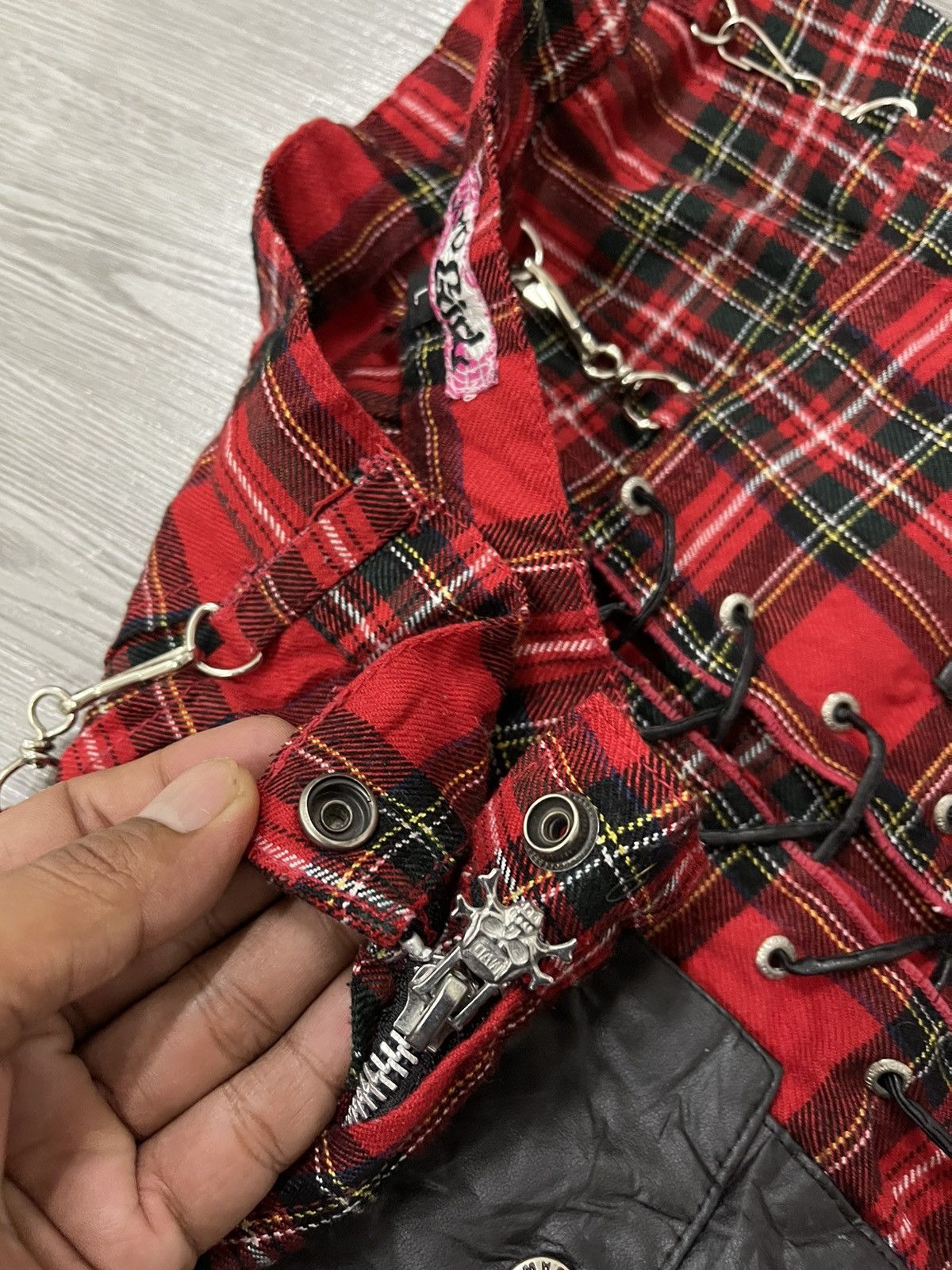 Japanese Brand × Seditionaries Mad Girl plaid punker bondage Skirt Size 28" / US 6 / IT 42 - 5 Thumbnail