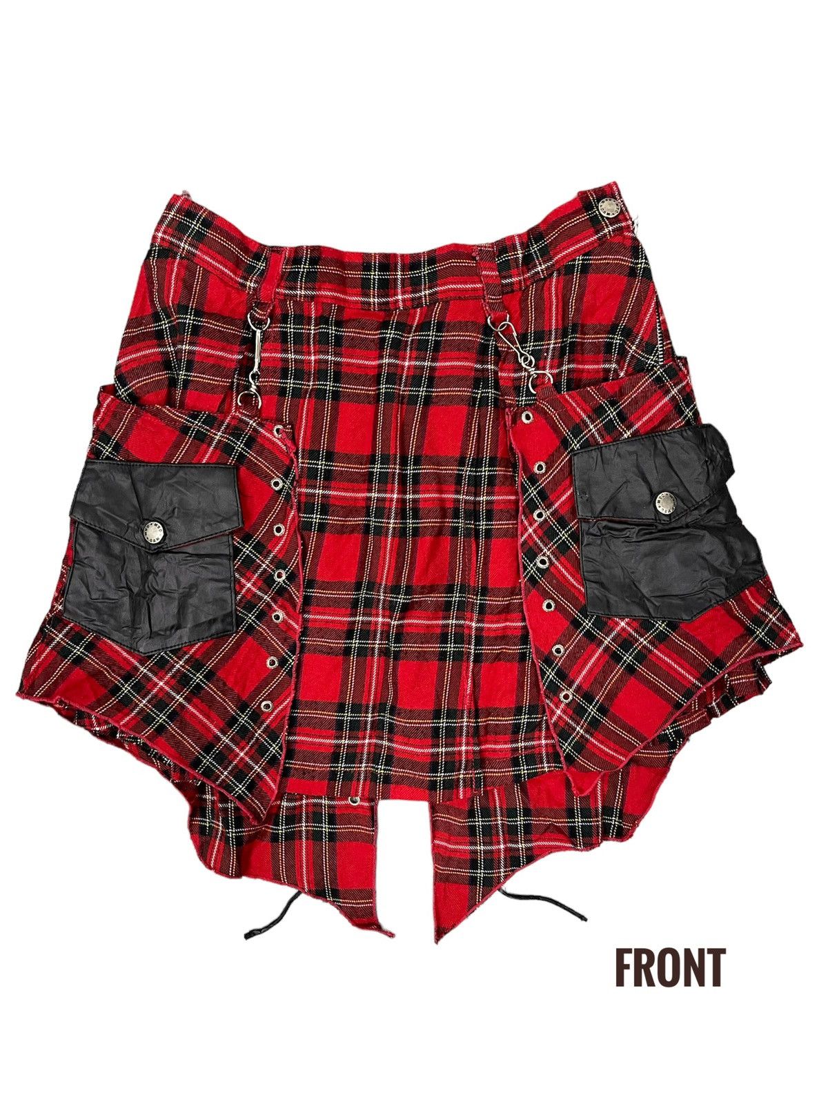 Japanese Brand × Seditionaries Mad Girl plaid punker bondage Skirt Size 28" / US 6 / IT 42 - 2 Thumbnail
