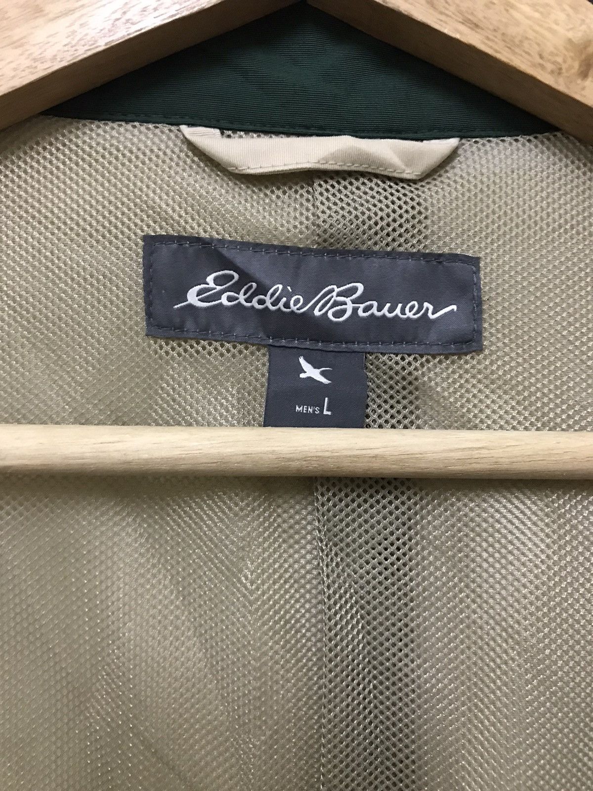 Other Eddie Bauer Cream Trench Coat Jacket Size US L / EU 52-54 / 3 - 11 Thumbnail