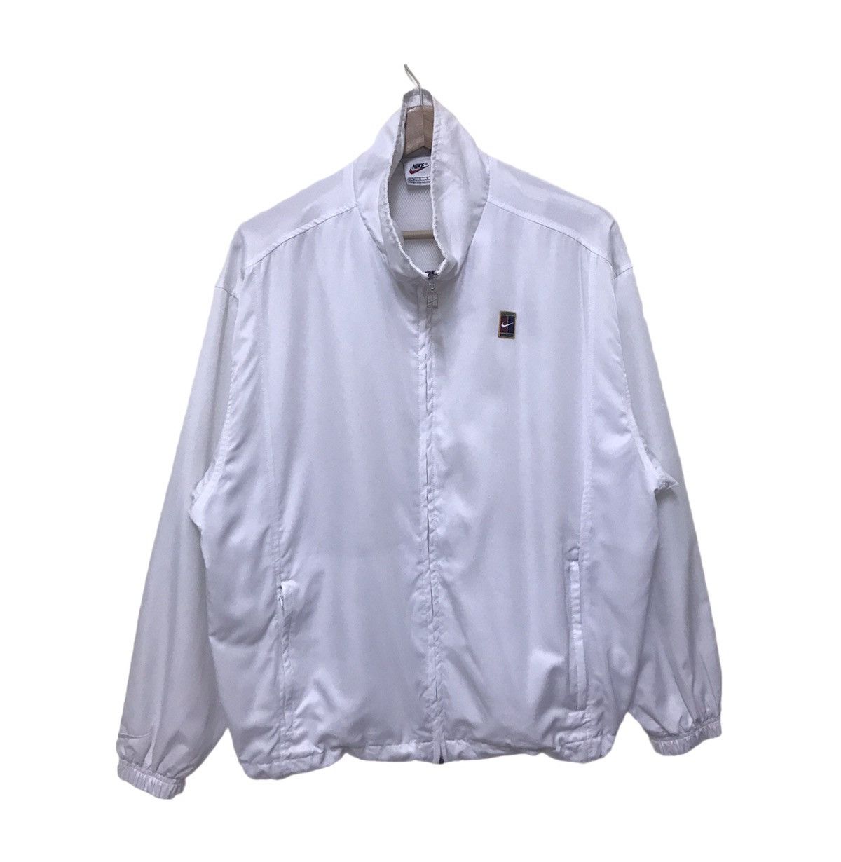 Nike Nike Court Nike Swoosh Tennis Light Jacket Small Logo Size US M / EU 48-50 / 2 - 1 Thumbnail
