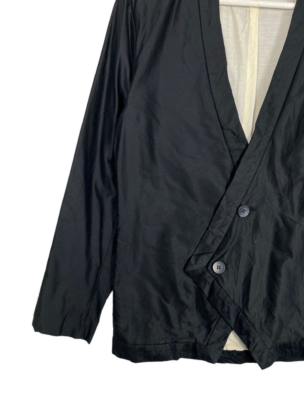 Yoshiyuki Konishi YOSHIYUKI AYSMMETRIC TRAPPED CARDIGAN JACKET MADE IN JAPAN Size US M / EU 48-50 / 2 - 2 Thumbnail