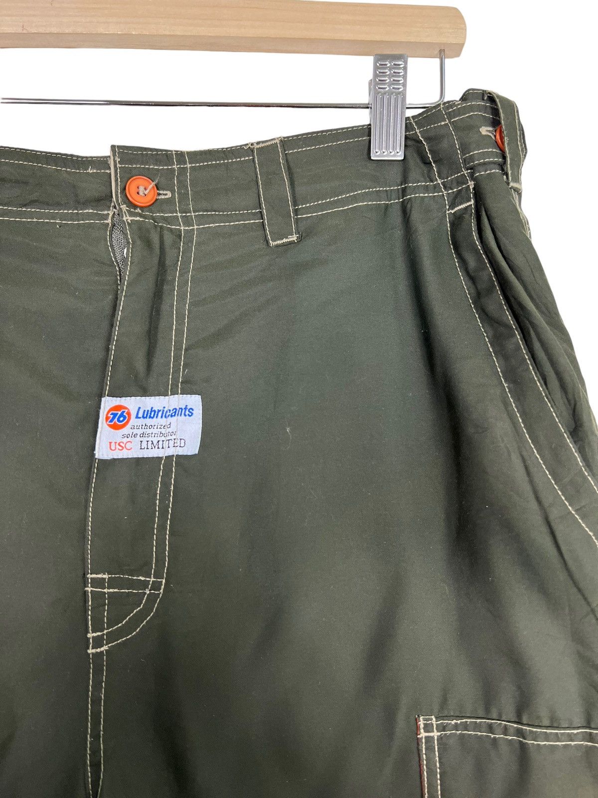 Japanese Brand 🔥 76 LUBRICANTS USC LIMITED CARGO PANTS MULTI POCKET Size US 32 / EU 48 - 3 Thumbnail