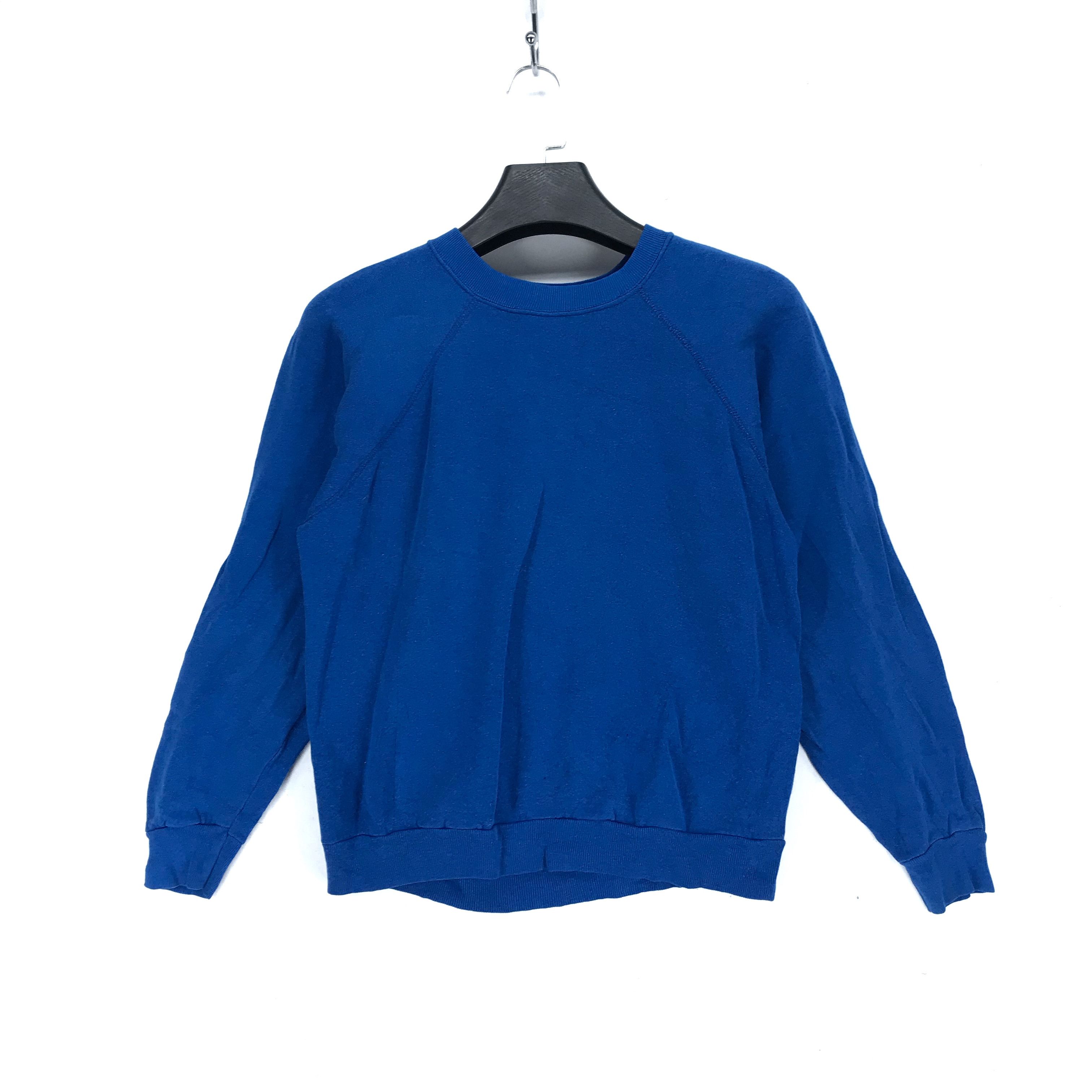 Tultex Vintage DUKE Blue Devils Big Logo Blue Sweatshirts #2299-90 Size M / US 6-8 / IT 42-44 - 8 Thumbnail