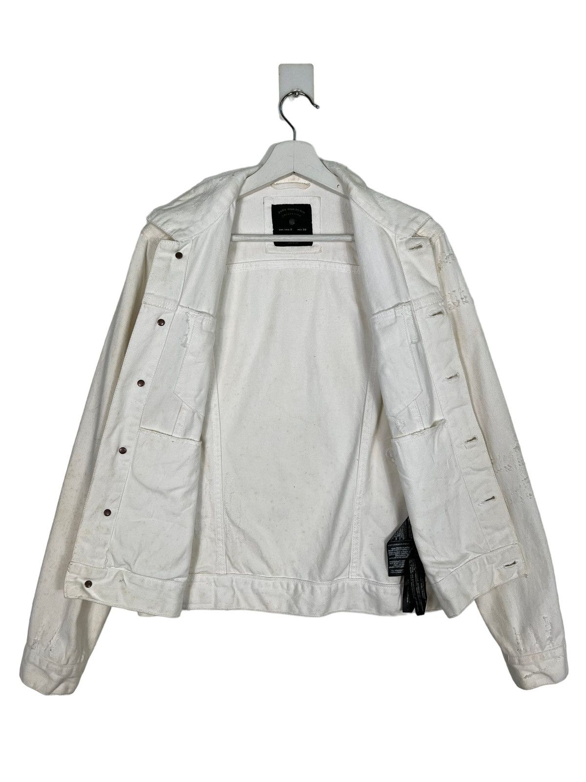 Zara 🔥 ZARA MAN DENIM TRUCKER JACKET Size US S / EU 44-46 / 1 - 7 Thumbnail