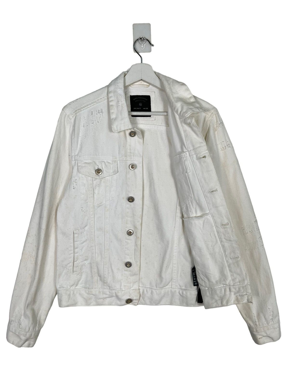 Zara 🔥 ZARA MAN DENIM TRUCKER JACKET Size US S / EU 44-46 / 1 - 6 Thumbnail