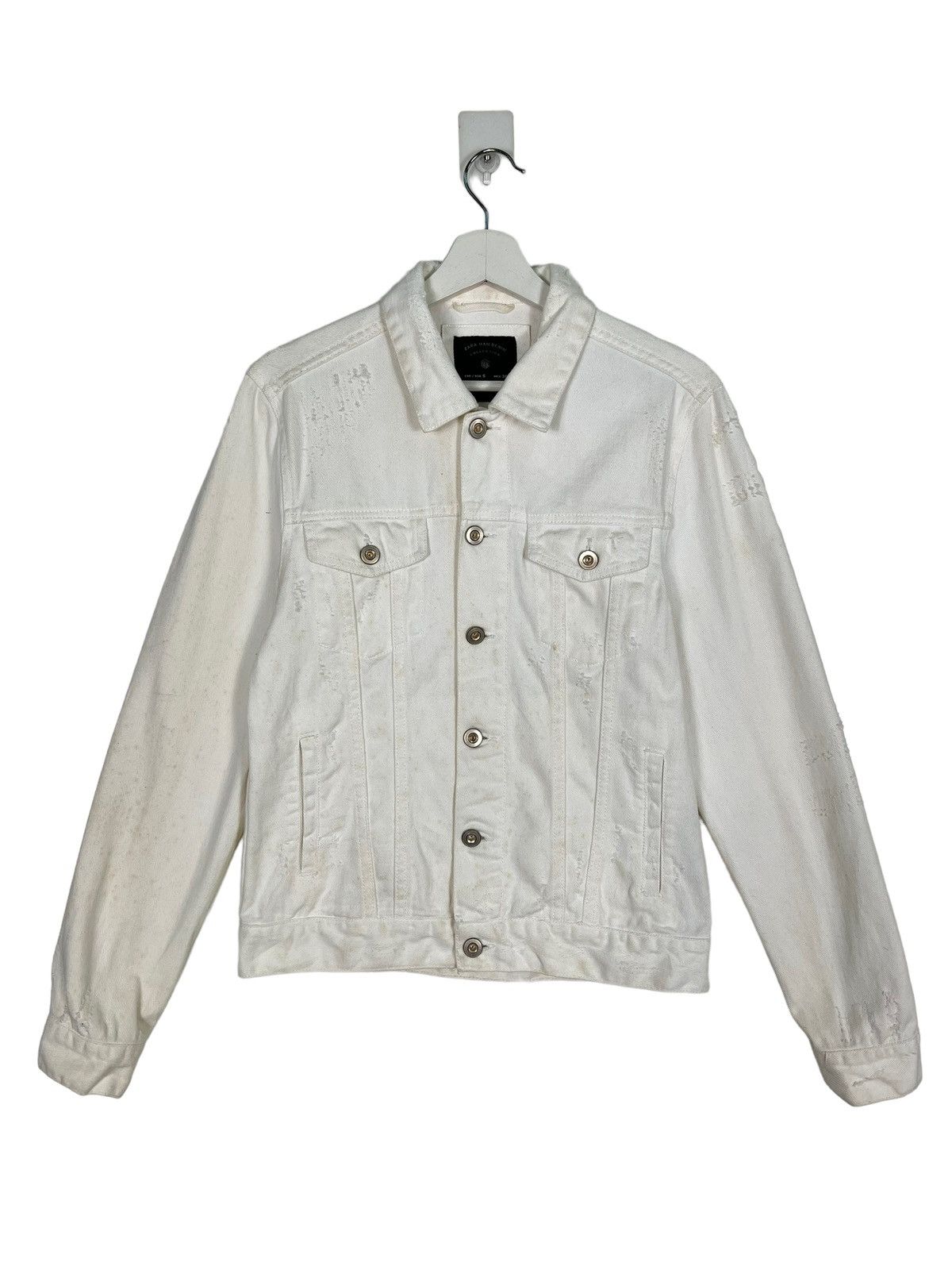 Zara 🔥 ZARA MAN DENIM TRUCKER JACKET Size US S / EU 44-46 / 1 - 5 Thumbnail
