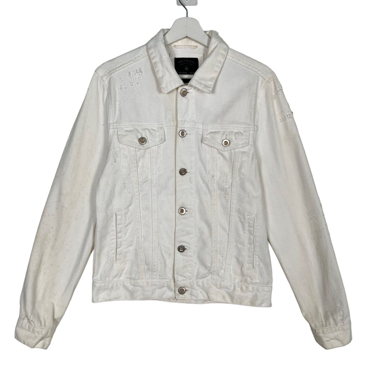 Zara 🔥 ZARA MAN DENIM TRUCKER JACKET Size US S / EU 44-46 / 1 - 1 Thumbnail