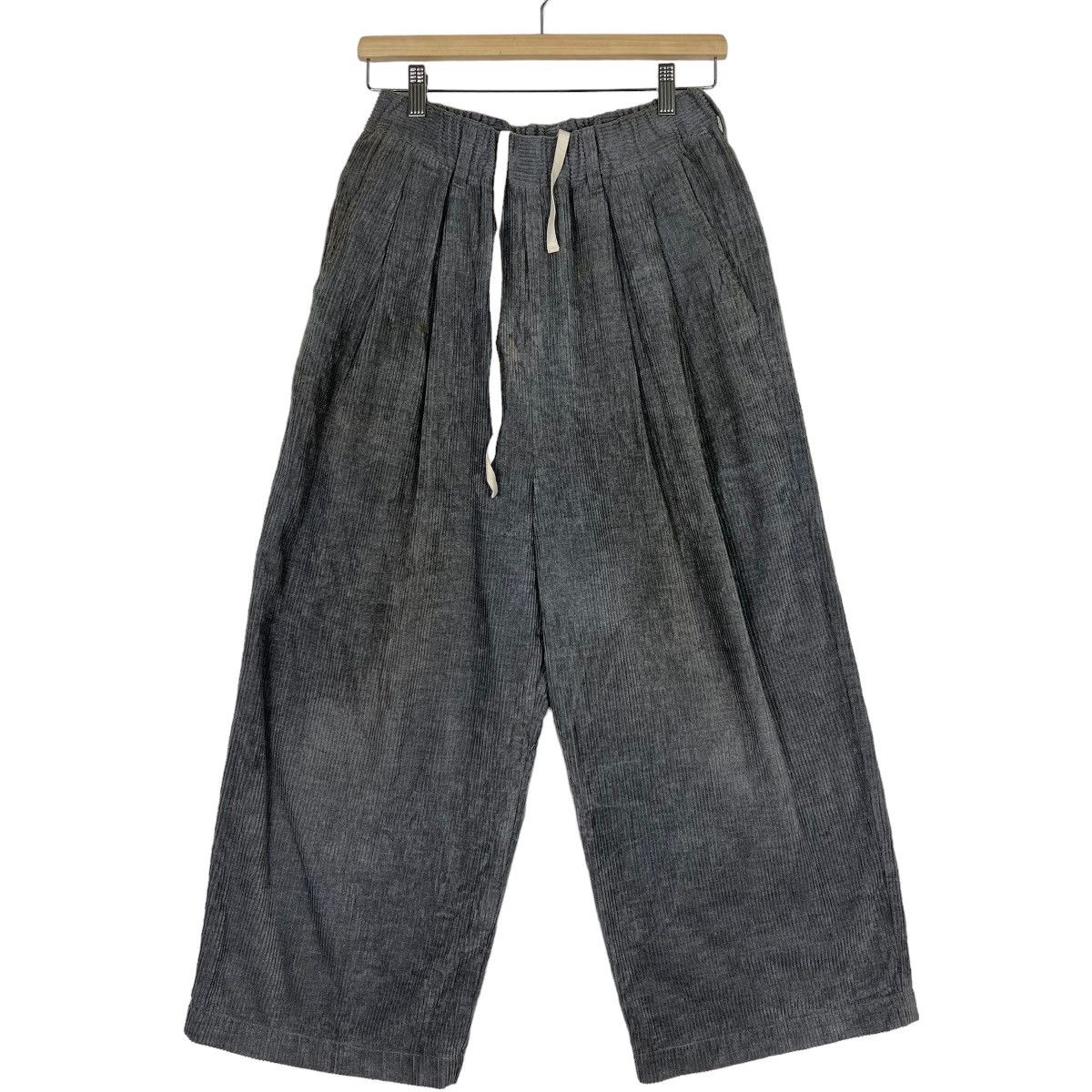 Japanese Brand 🔥 TRAVA MANUEL CORDUROY BAGGY TROUSER PANT MADE IN JAPAN Size US 30 / EU 46 - 1 Thumbnail