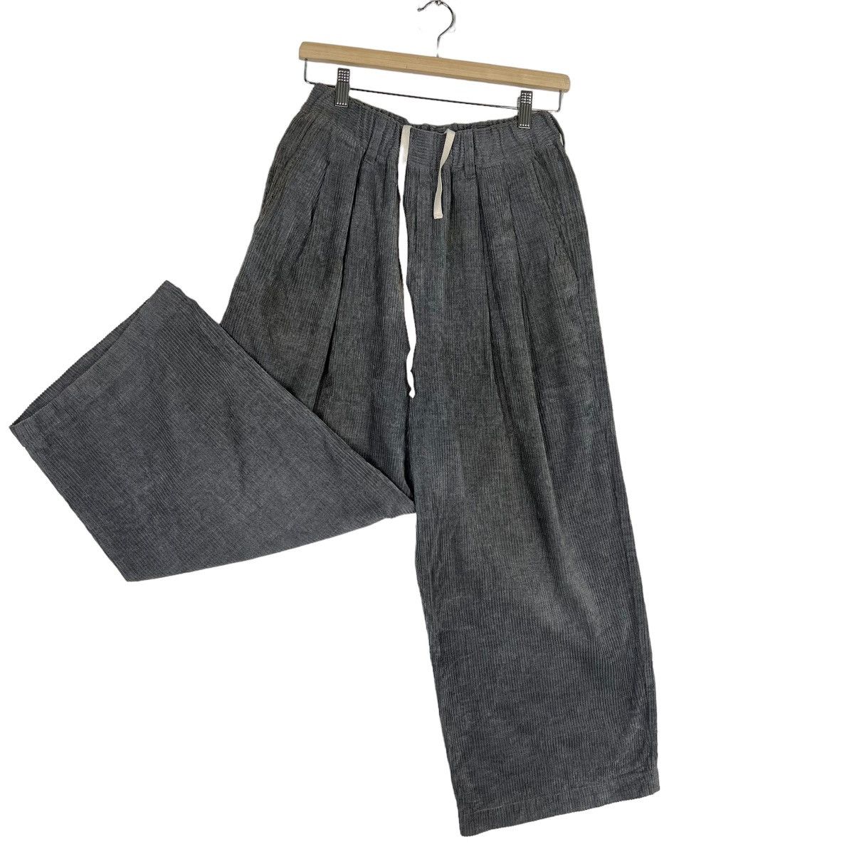Japanese Brand 🔥 TRAVA MANUEL CORDUROY BAGGY TROUSER PANT MADE IN JAPAN Size US 30 / EU 46 - 3 Thumbnail