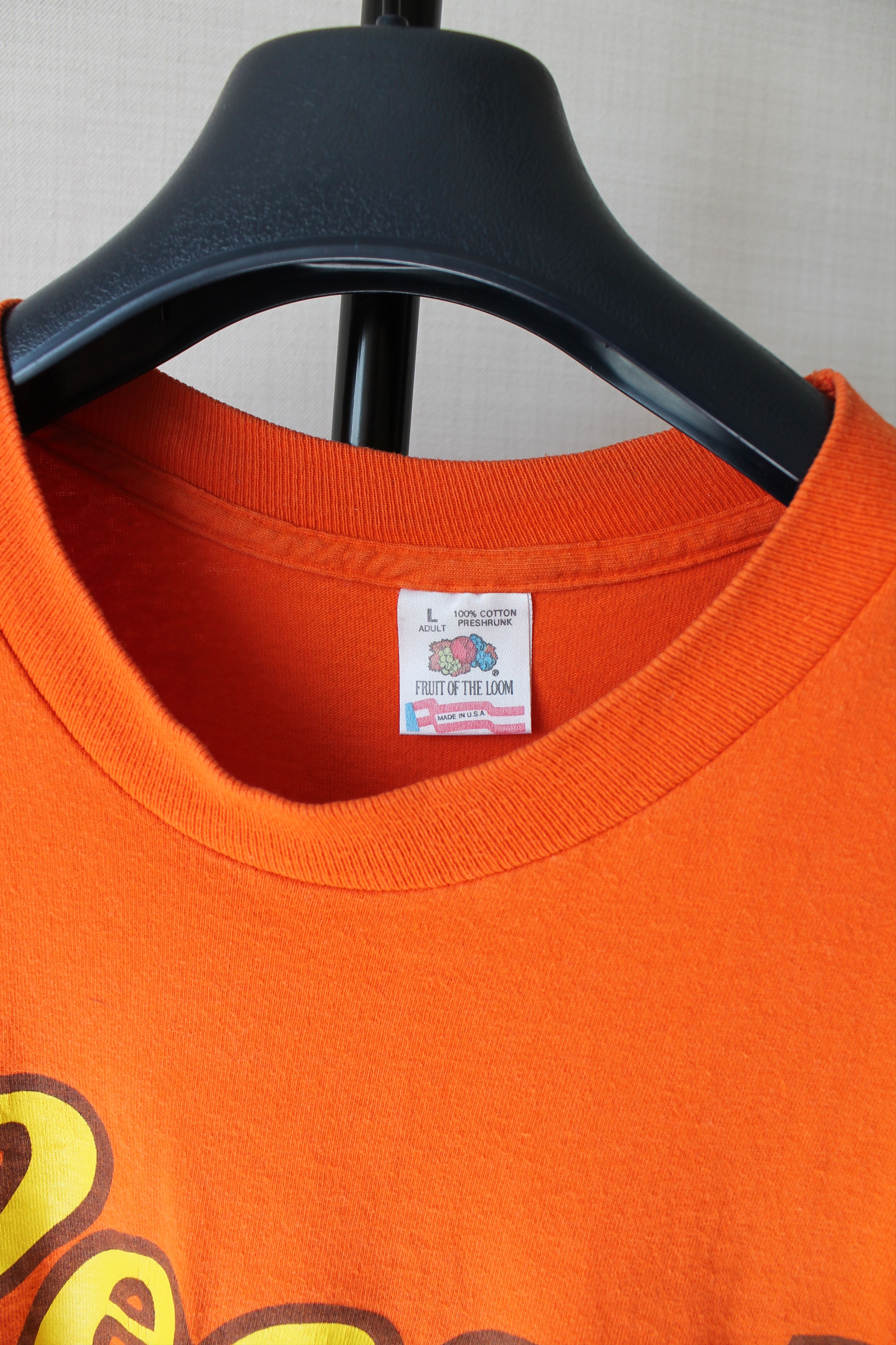 Vintage 1995 RARE! Vintage T Shirt Reese's orange Hershey Foods Size US L / EU 52-54 / 3 - 2 Thumbnail