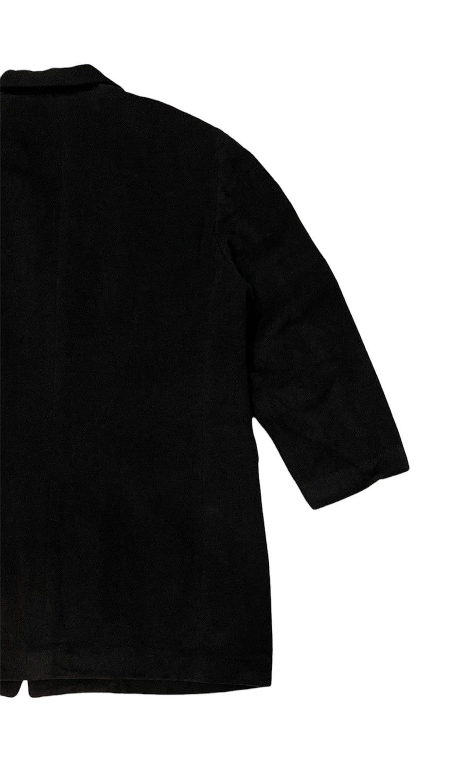 Burberry Burberry Wool Buttons Up Overcoat Jacket Size US XL / EU 56 / 4 - 13 Thumbnail