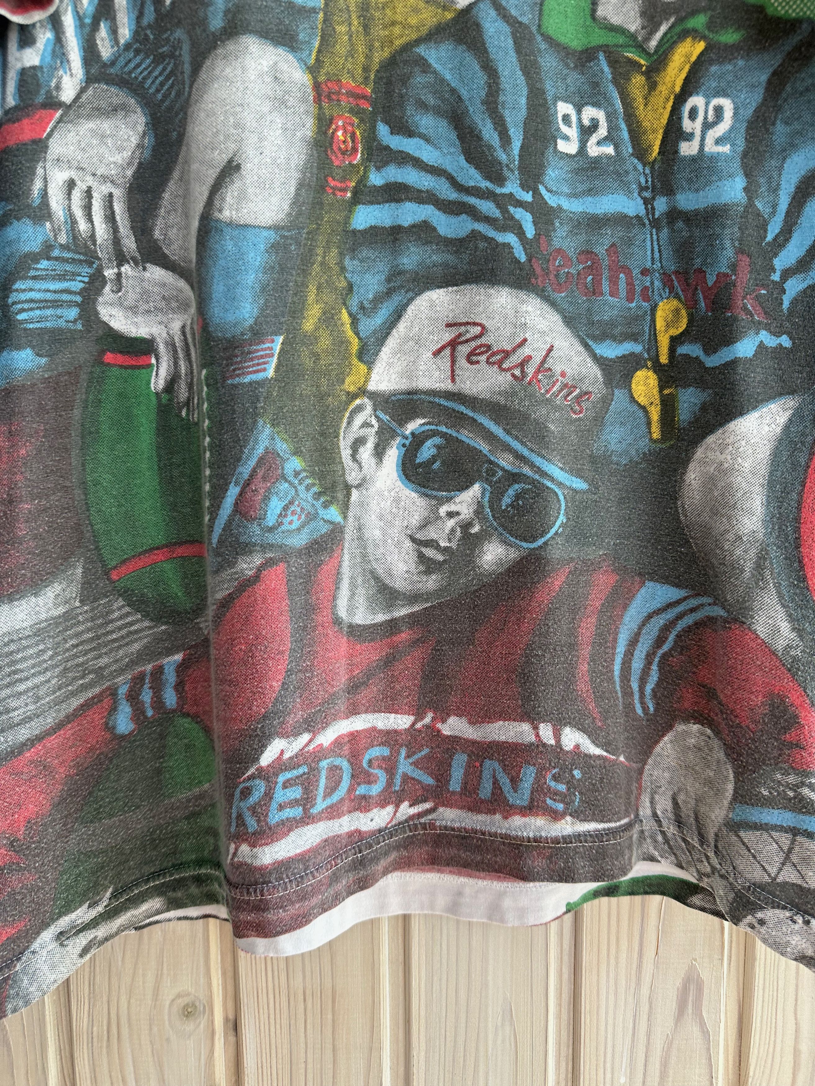 MLB 90's MLB teams baseball over print t shirt tee full Size US L / EU 52-54 / 3 - 4 Thumbnail