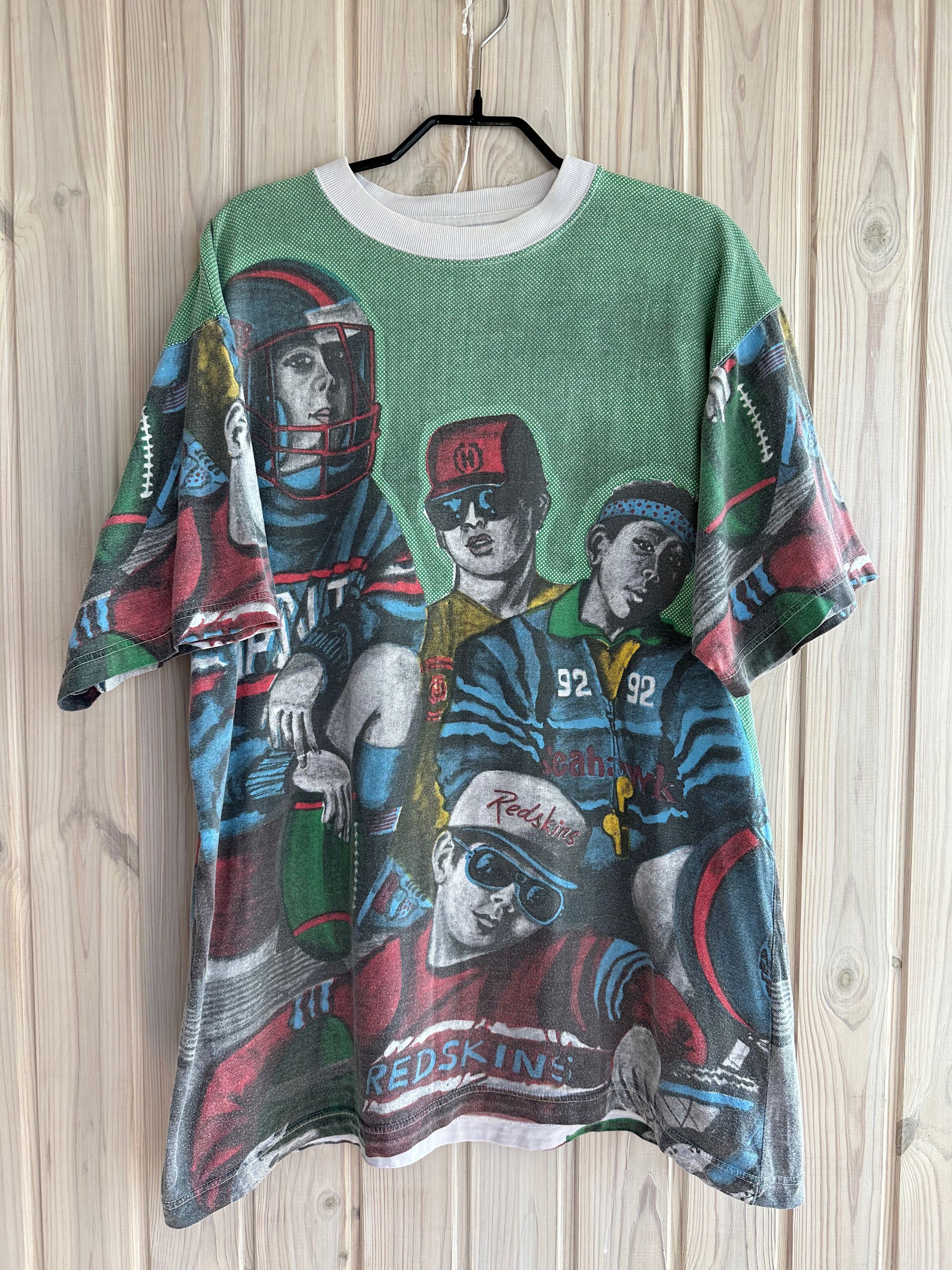 MLB 90's MLB teams baseball over print t shirt tee full Size US L / EU 52-54 / 3 - 2 Thumbnail