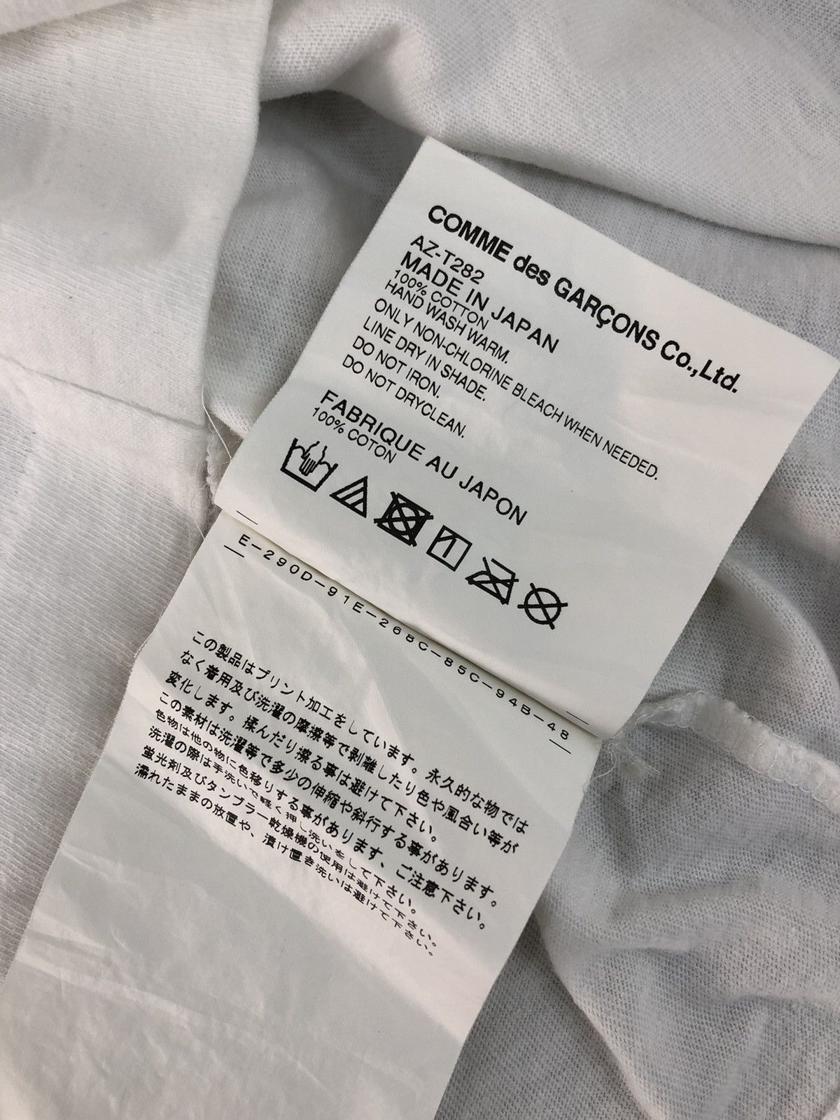 Comme des Garcons Play Comme Des Garcon Eyes Logo Patches Printed Tee Size US M / EU 48-50 / 2 - 8 Thumbnail