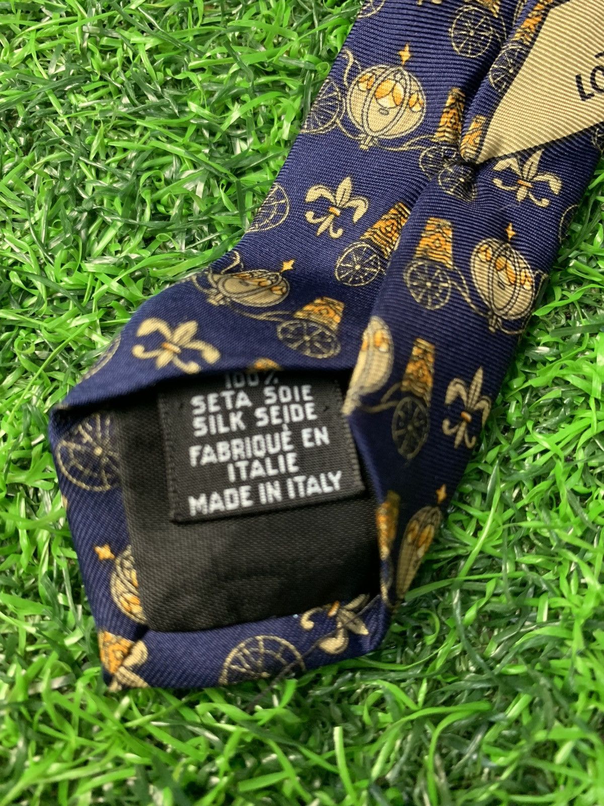 Longchamp Longchamp Men’s Neck Tie Monograms Abstract Size ONE SIZE - 7 Thumbnail