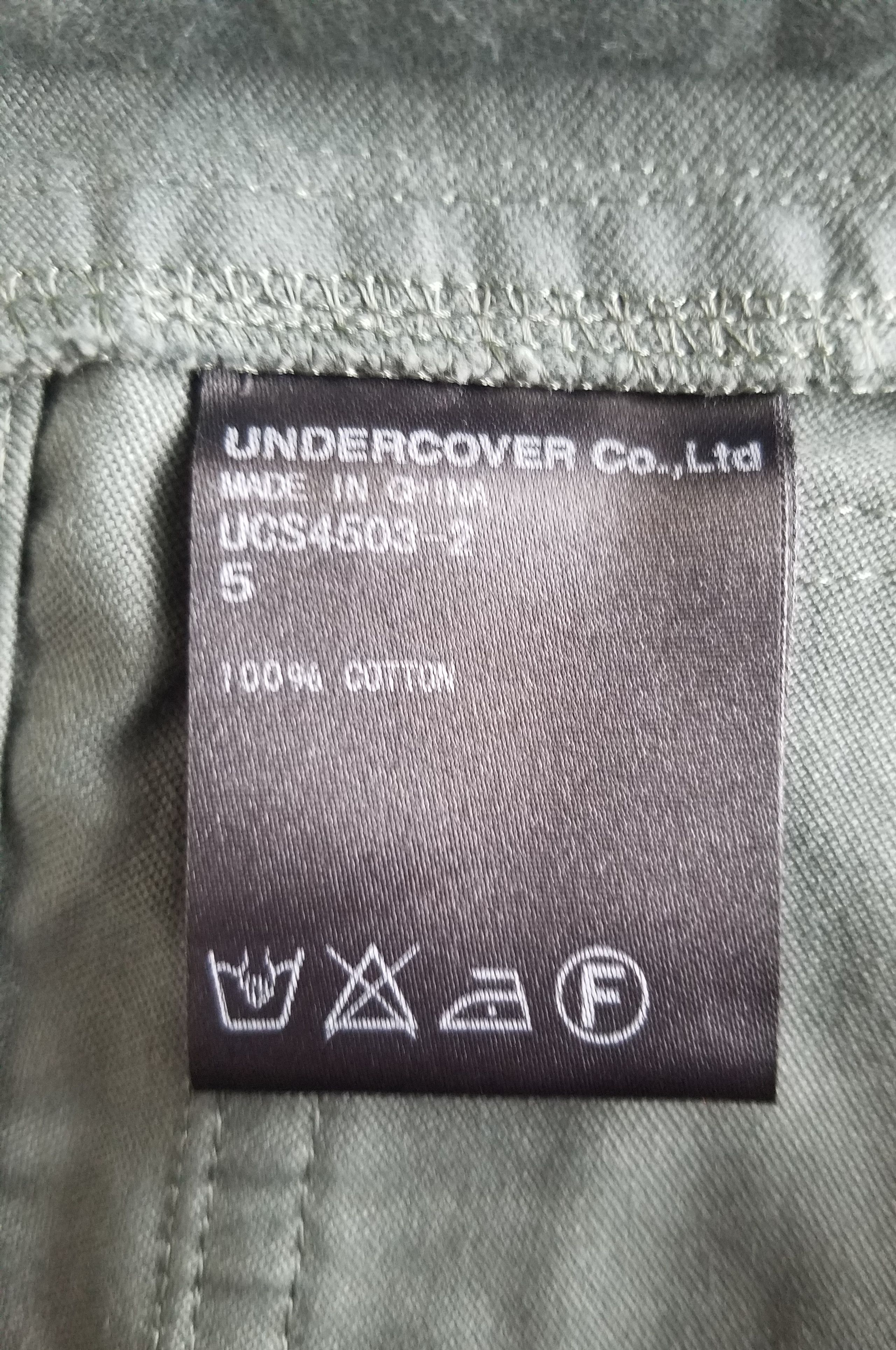 Undercover Undercover Cargo Pants UCS4503-2 NEW w/Tag Size US 36 / EU 52 - 12 Thumbnail