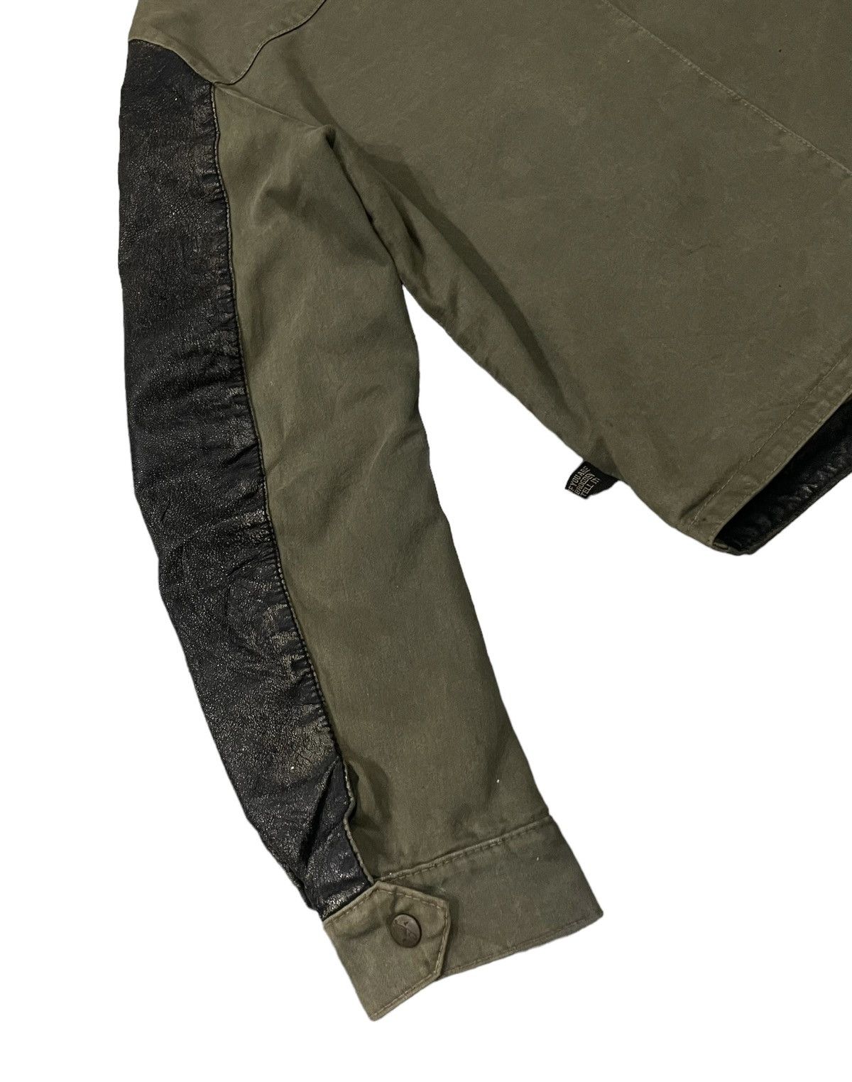 Japanese Brand Vintage Brogden Track Military Inspired Leather Jacket Size US S / EU 44-46 / 1 - 18 Thumbnail