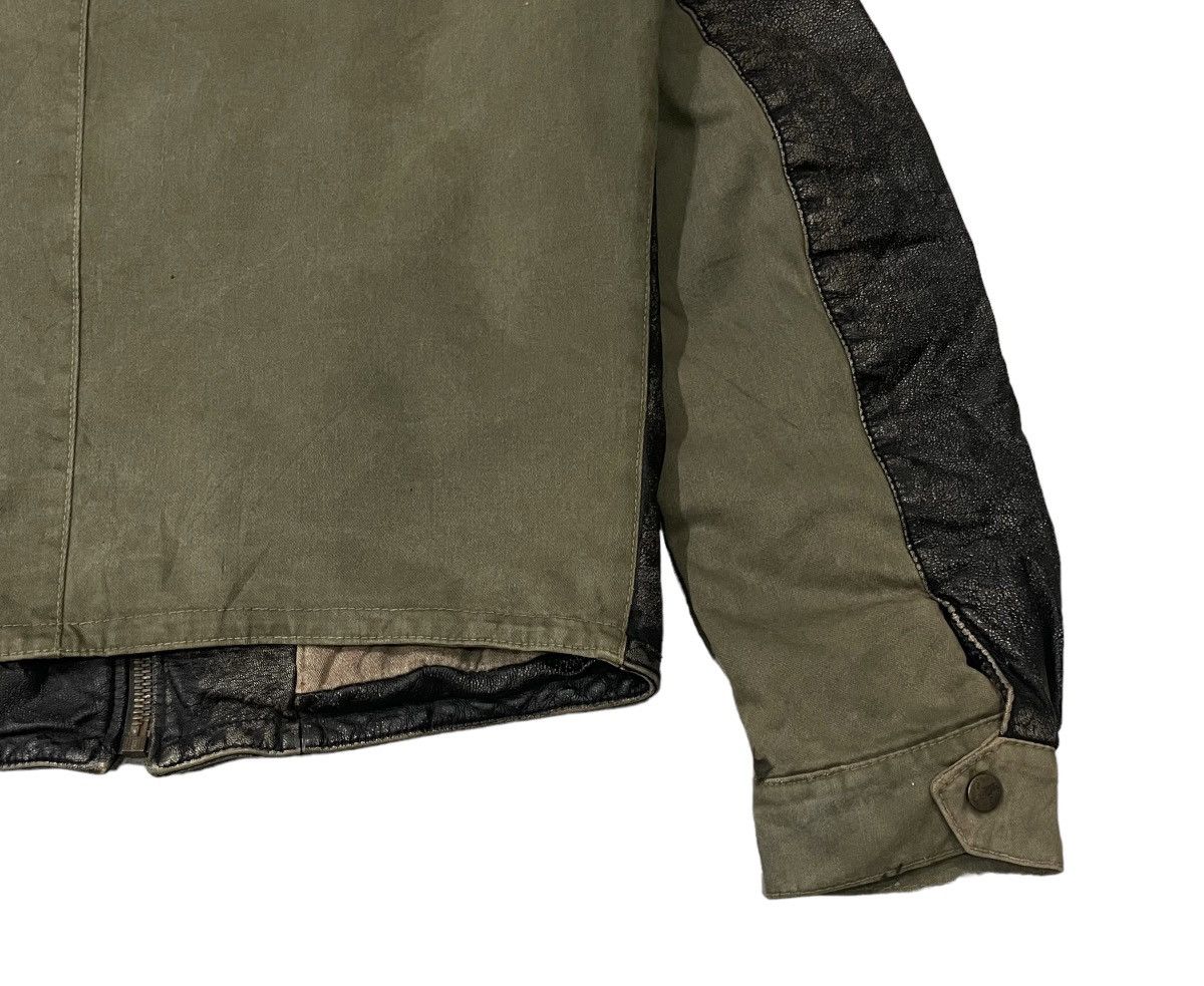 Japanese Brand Vintage Brogden Track Military Inspired Leather Jacket Size US S / EU 44-46 / 1 - 15 Thumbnail