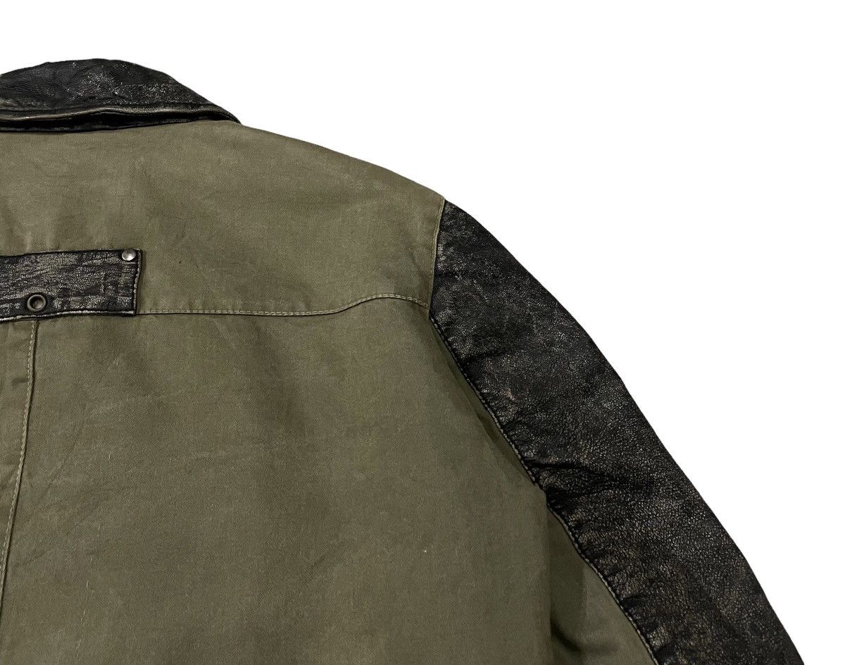 Japanese Brand Vintage Brogden Track Military Inspired Leather Jacket Size US S / EU 44-46 / 1 - 14 Thumbnail