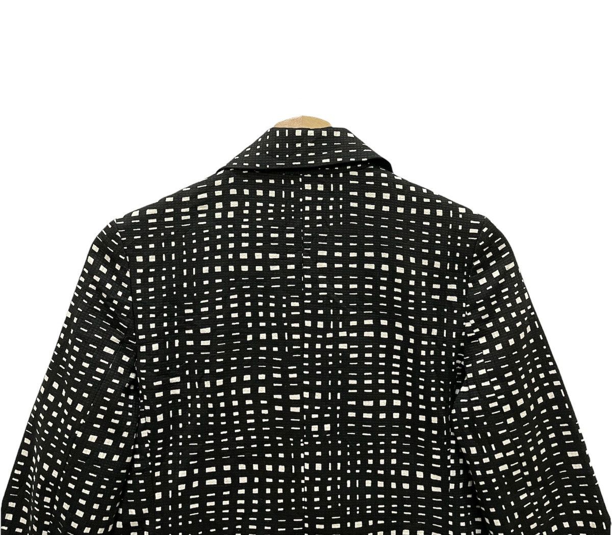 Theory Theory Illusional Checkered Buttons Long Jacket Size XS / US 0-2 / IT 36-38 - 14 Thumbnail