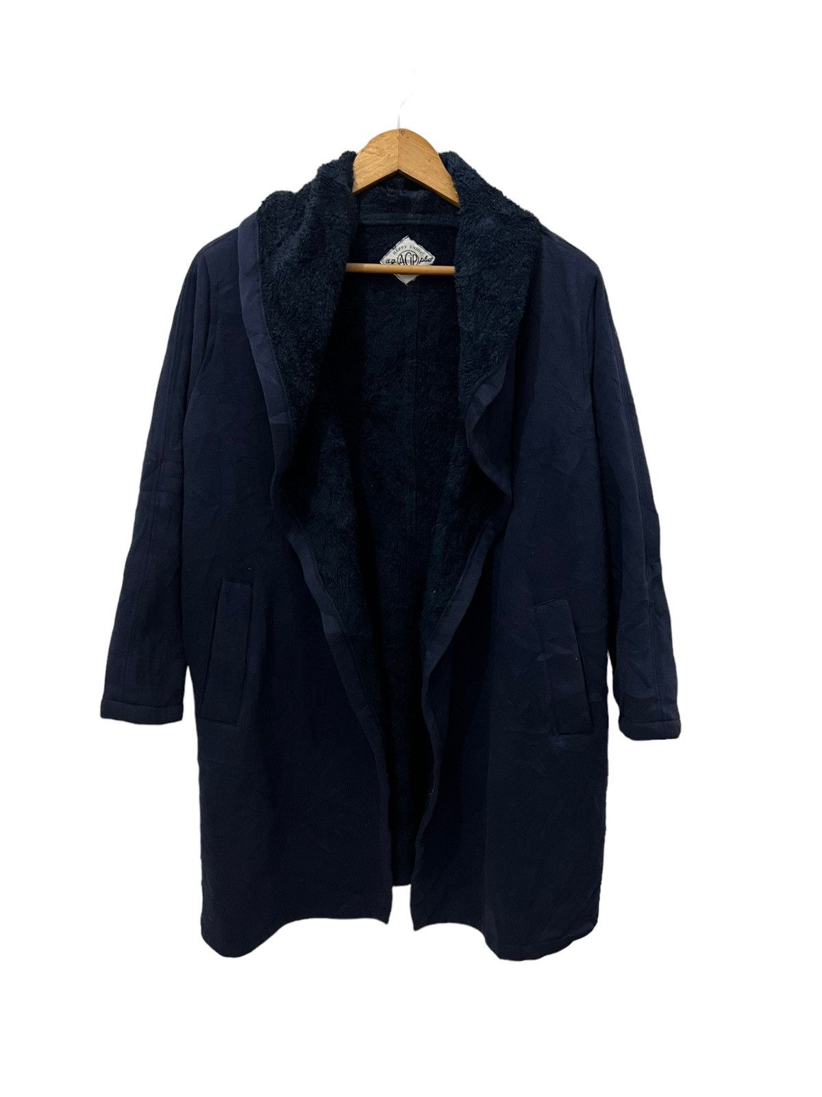 PLUS CARDIGAN HOODIE HEAVY COAT