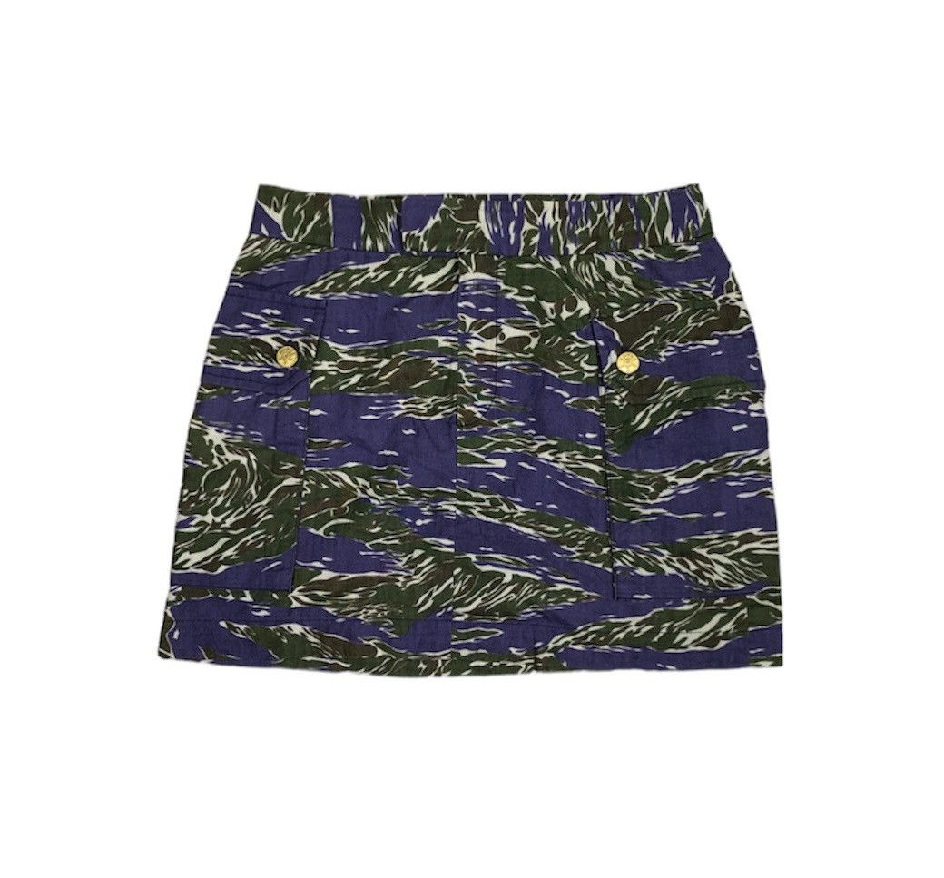 AGNES B SPORT Camouflage Mini Skirt #2778-100