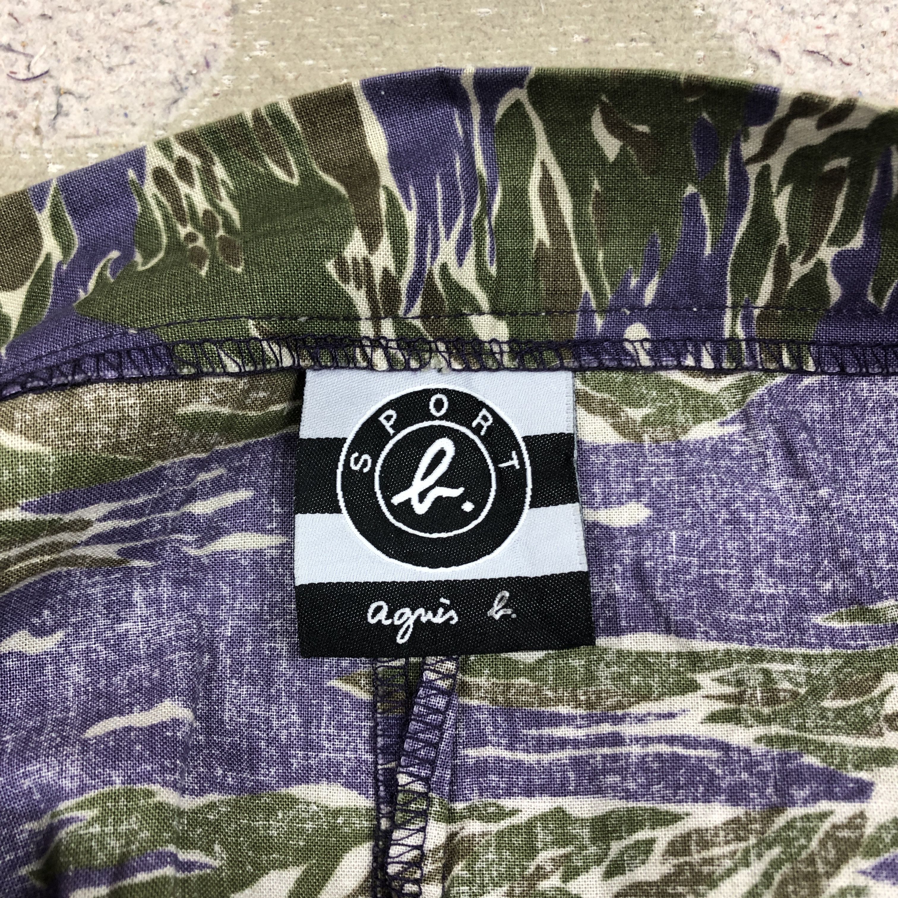 agnes b. AGNES B SPORT Camouflage Mini Skirt #2778-100 Size 27" / US 4 / IT 40 - 6 Thumbnail