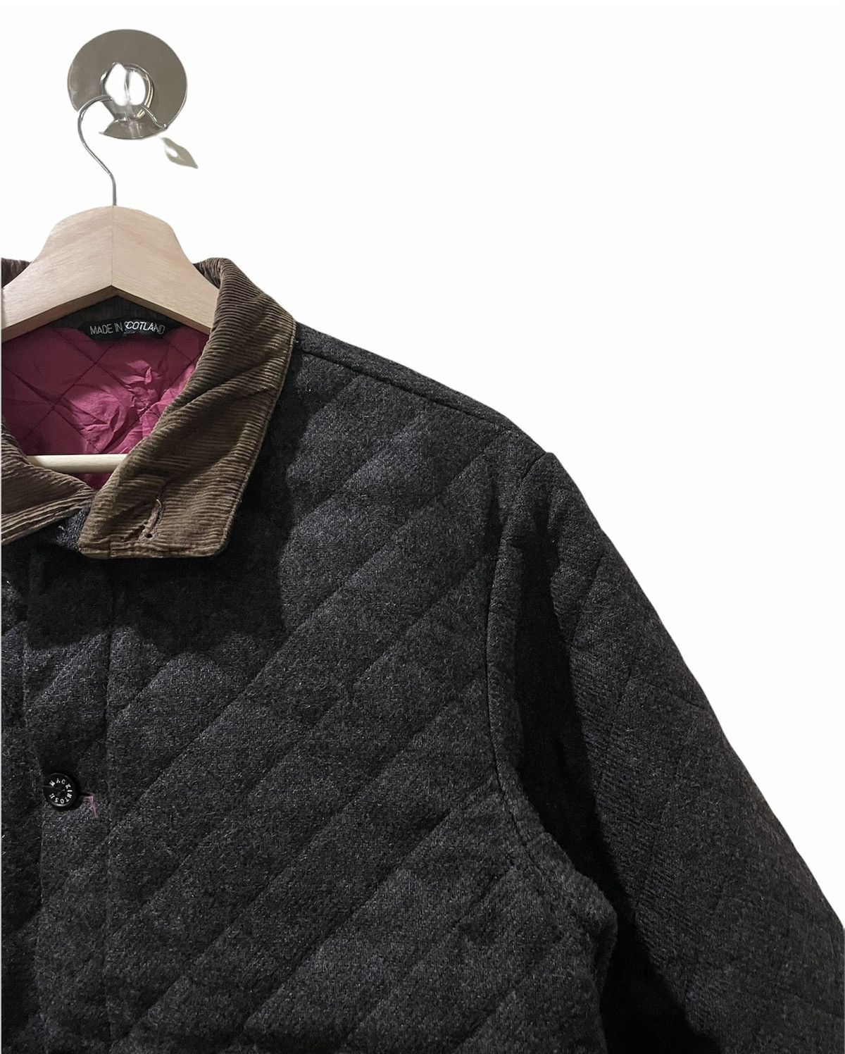 Mackintosh Mackintosh Made In Scotland Wool Quilted Jacket Size US M / EU 48-50 / 2 - 2 Thumbnail