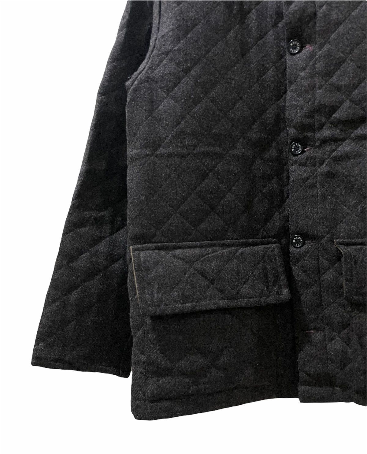 Mackintosh Mackintosh Made In Scotland Wool Quilted Jacket Size US M / EU 48-50 / 2 - 4 Thumbnail