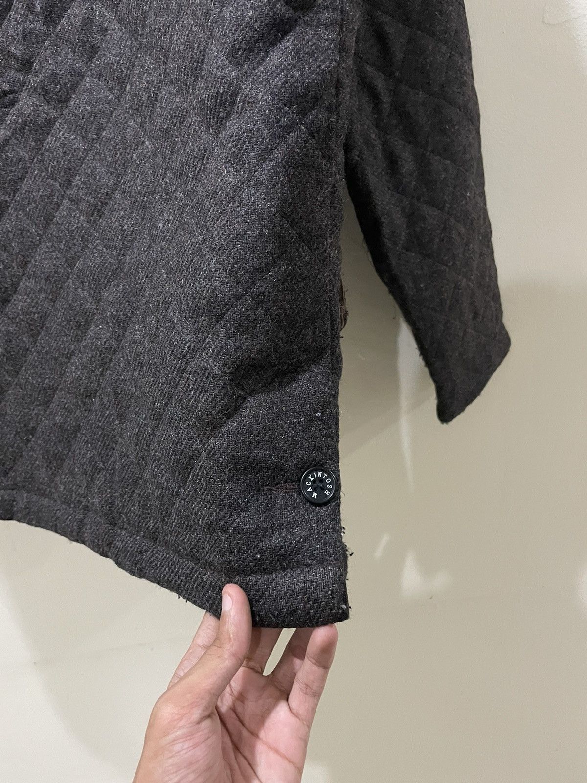 Mackintosh Mackintosh Made In Scotland Wool Quilted Jacket Size US M / EU 48-50 / 2 - 12 Thumbnail