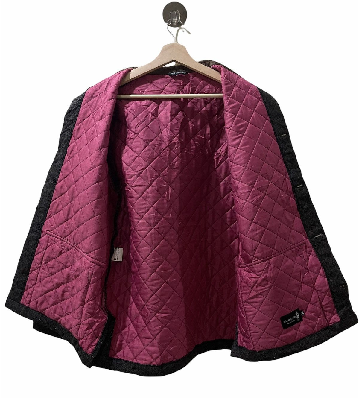 Mackintosh Mackintosh Made In Scotland Wool Quilted Jacket Size US M / EU 48-50 / 2 - 14 Thumbnail