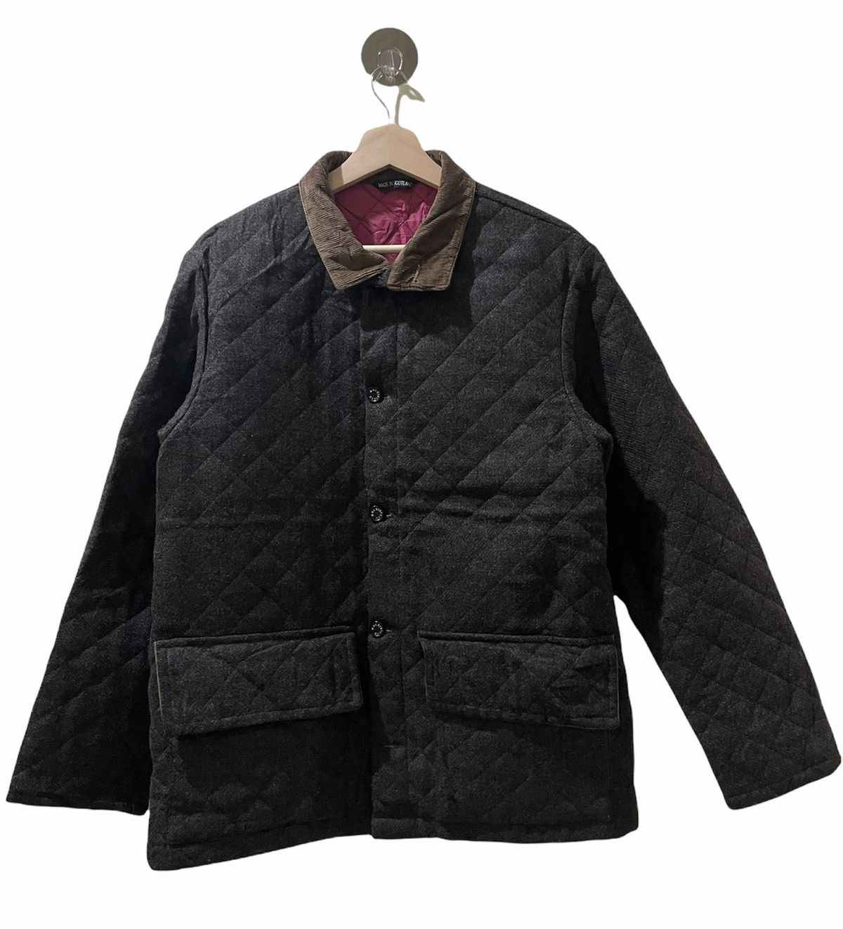 Mackintosh Mackintosh Made In Scotland Wool Quilted Jacket Size US M / EU 48-50 / 2 - 1 Thumbnail